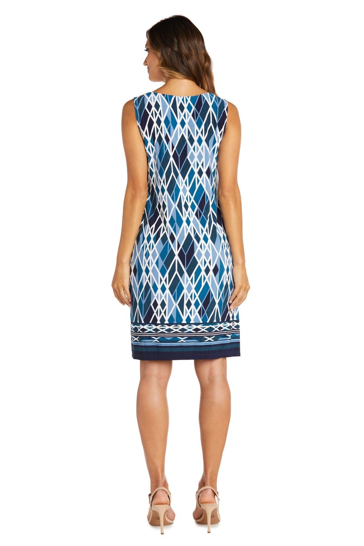 R&M Richards 7987 Short Mother Of The Bride Dress