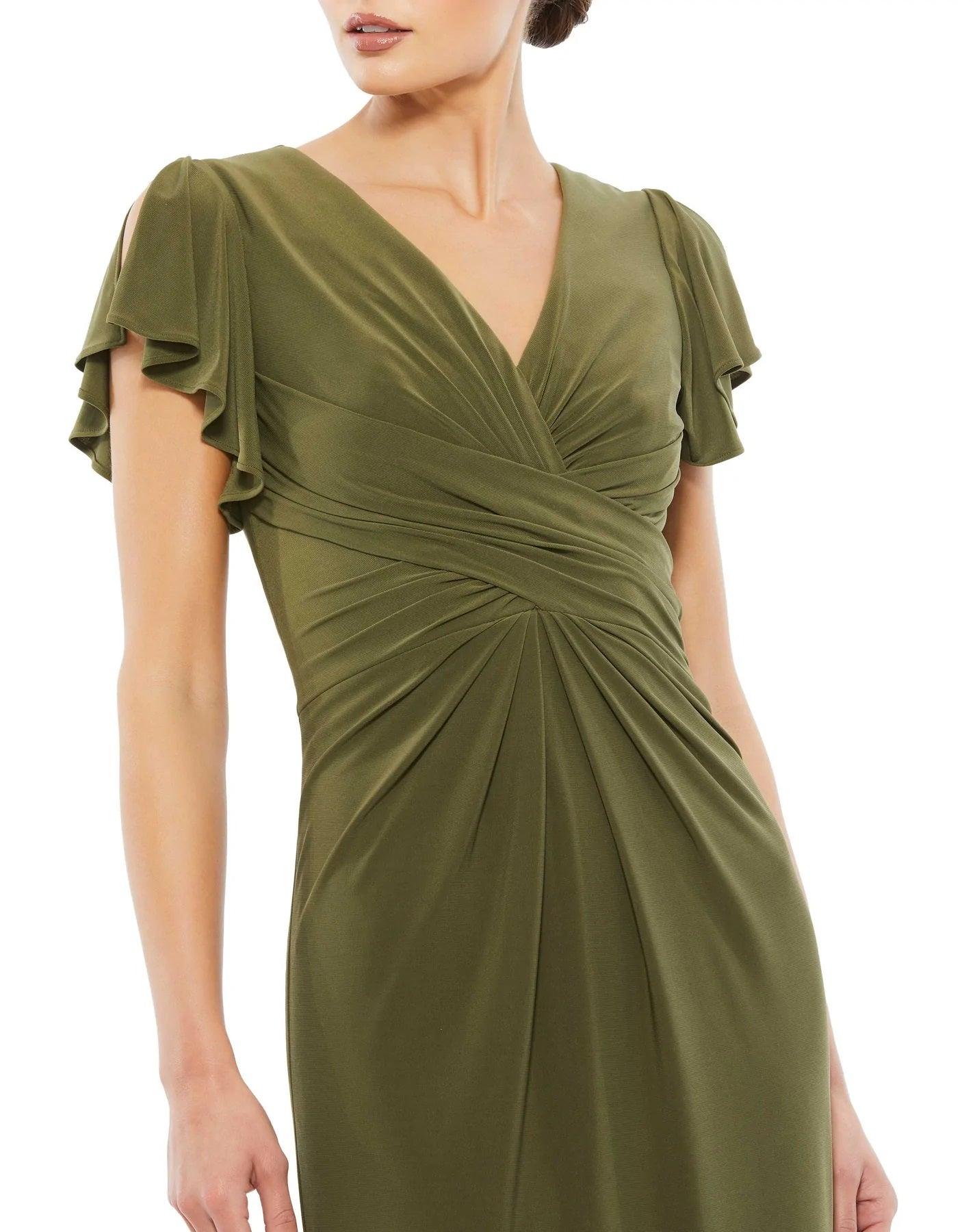 Mac Duggal 12486 Short Mother of the Bride Dress