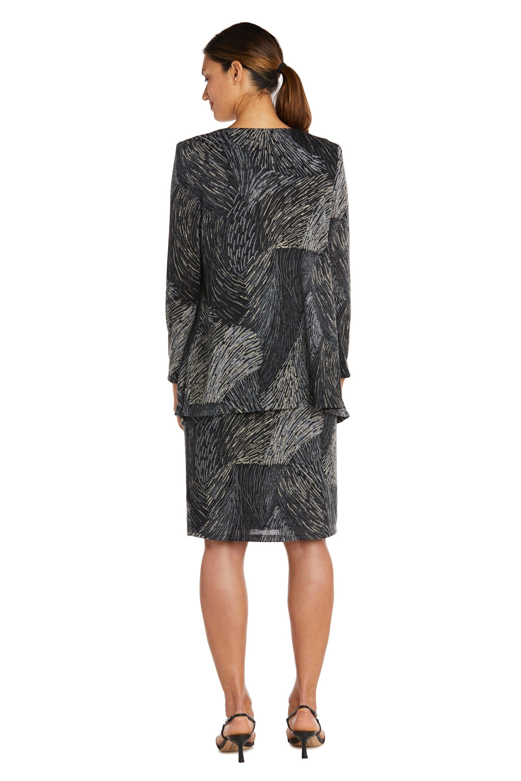 R&M Richards 9156 Short Mother Of The Bride Dress