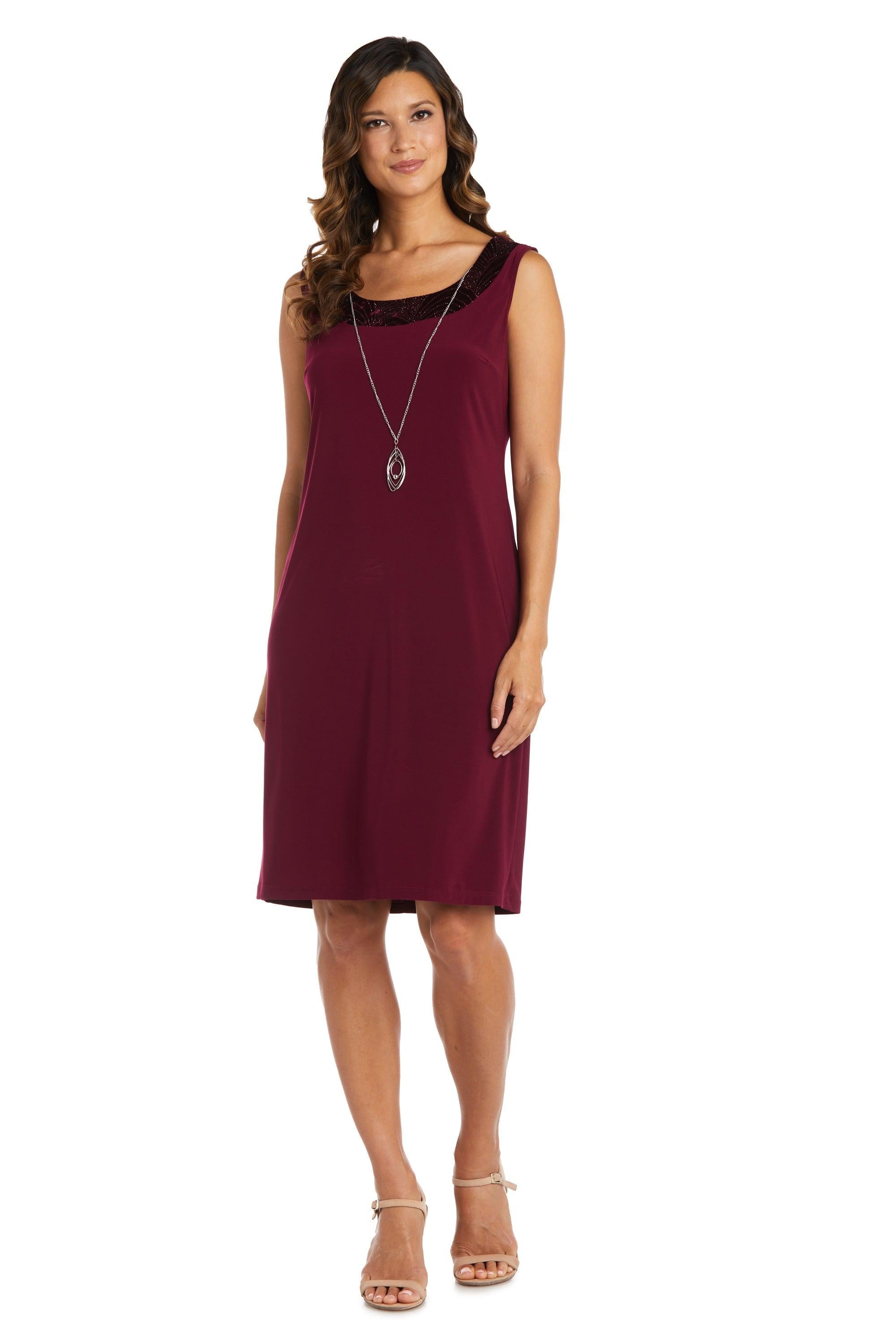 R&M Richards 9205P Short Two Piece Petite Dress