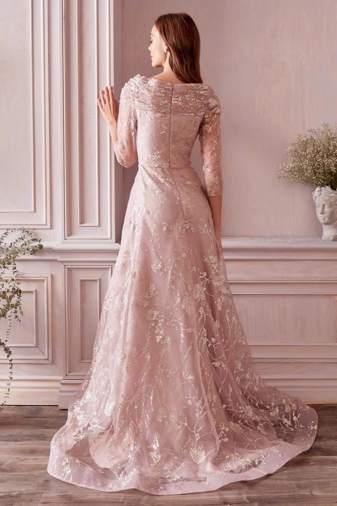 Andrea & Leo A1030 Three Quarter Sleeve Mother of the Bride Gown Sale