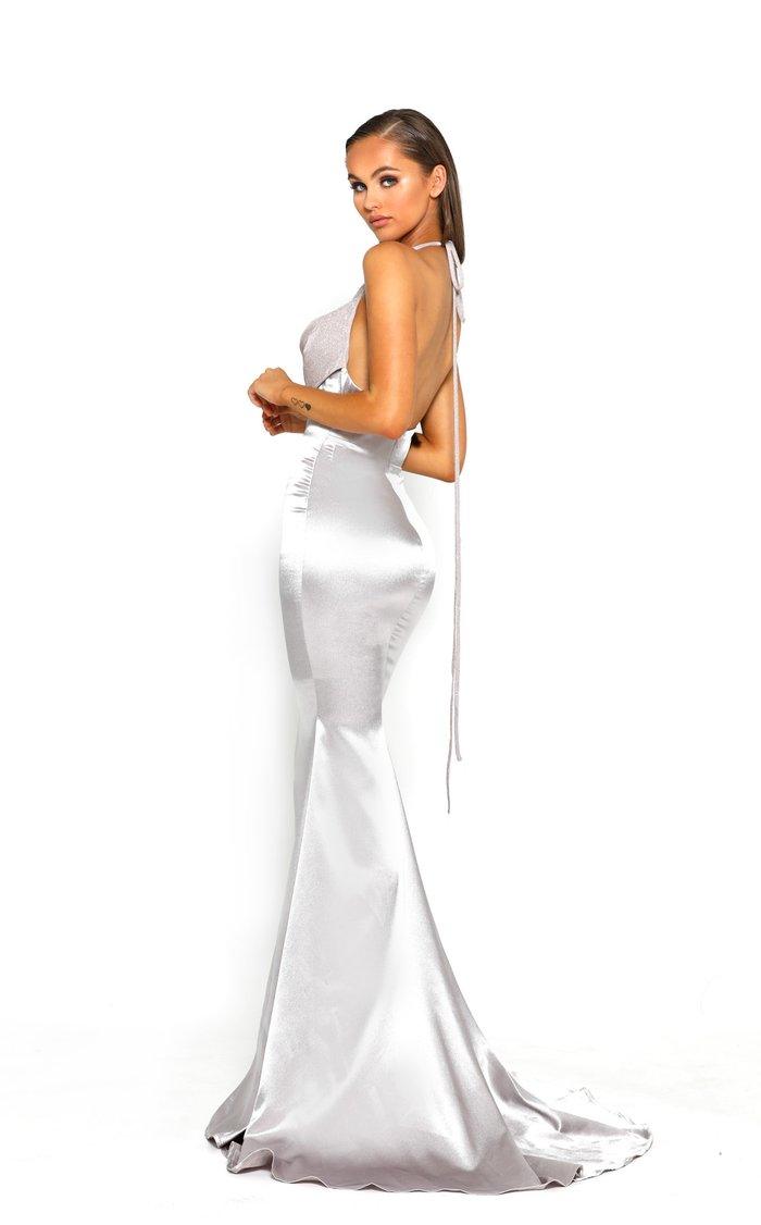 Portia And Scarlett 1913 Halter Mermaid Long Gown