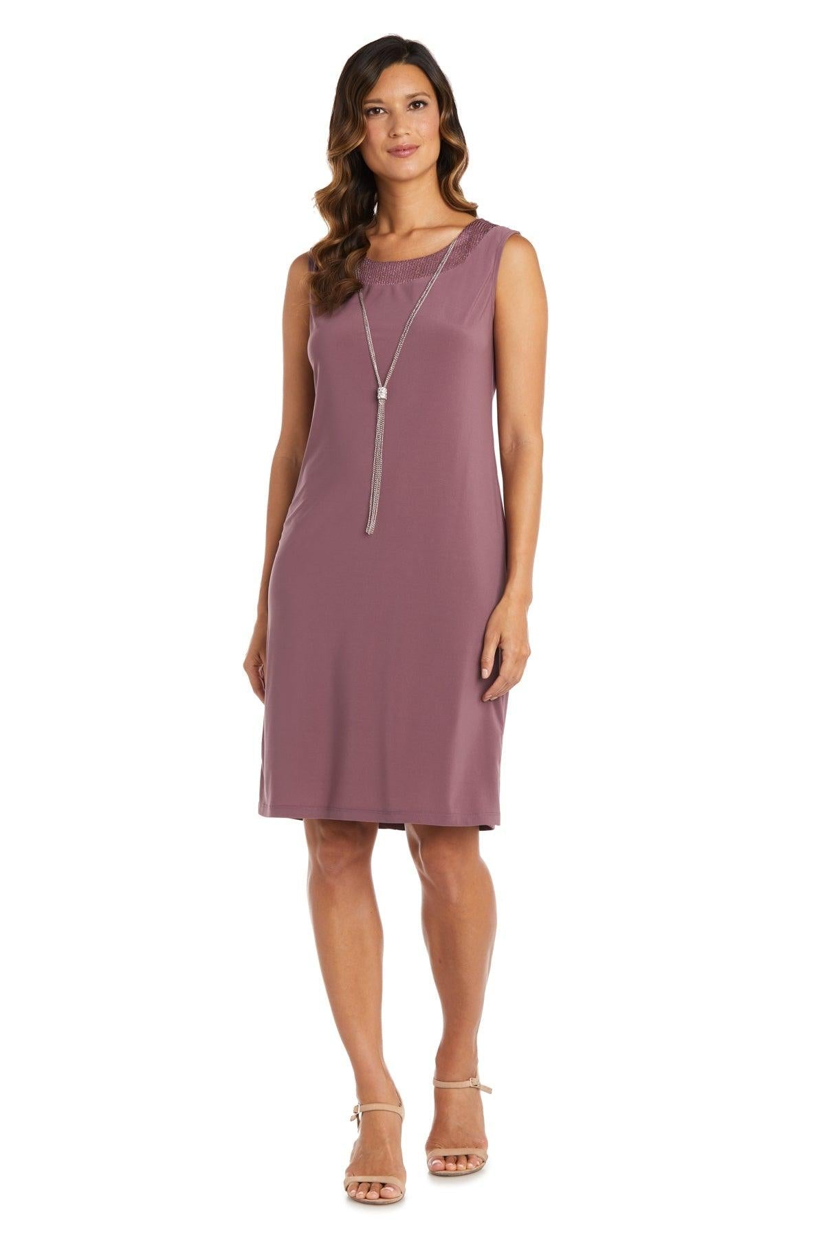 R&M Richards 1873 Short Piece Metallic Jacket Dress Sale