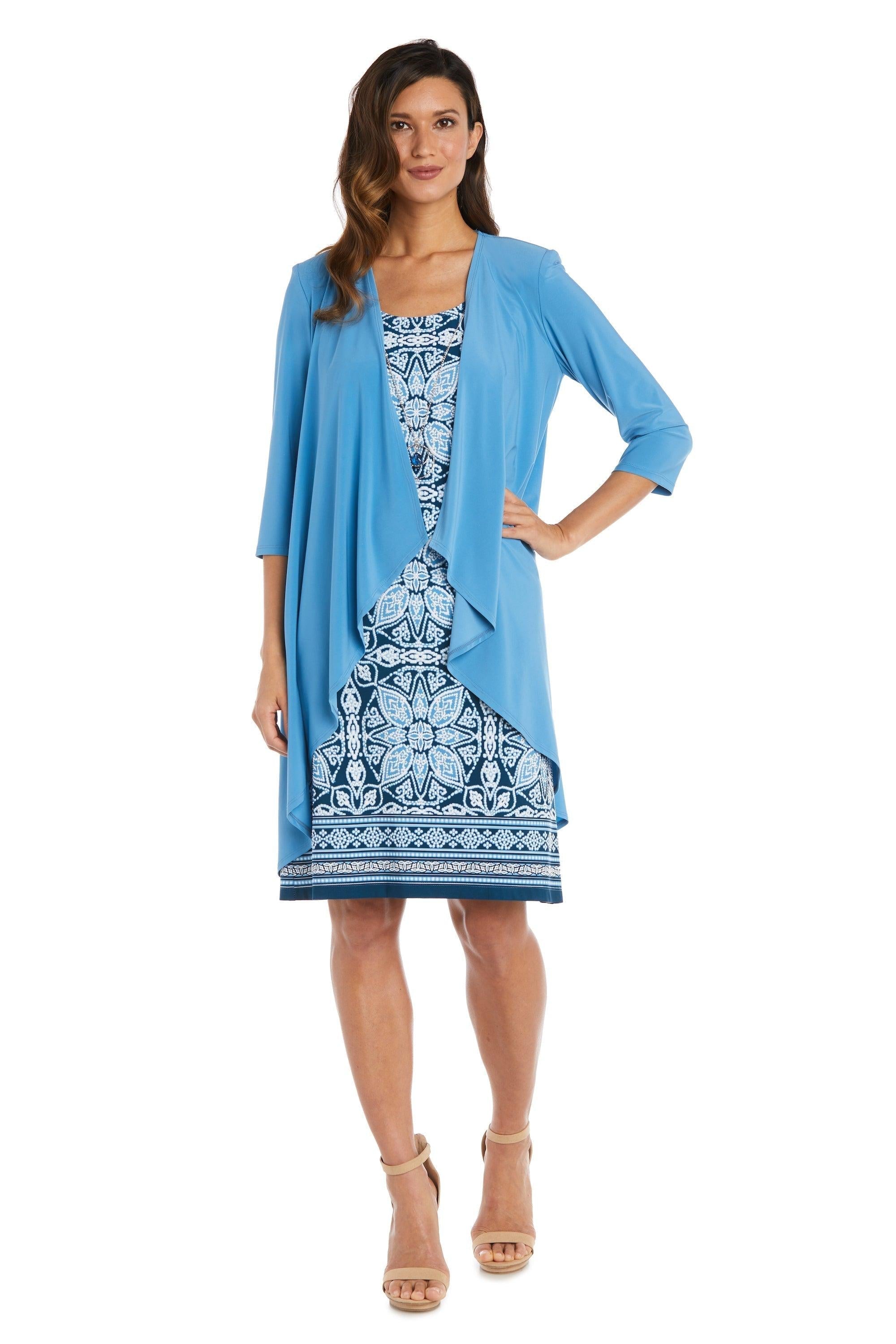 R&M Richards 9227 Short Mother Of The Bride Dress