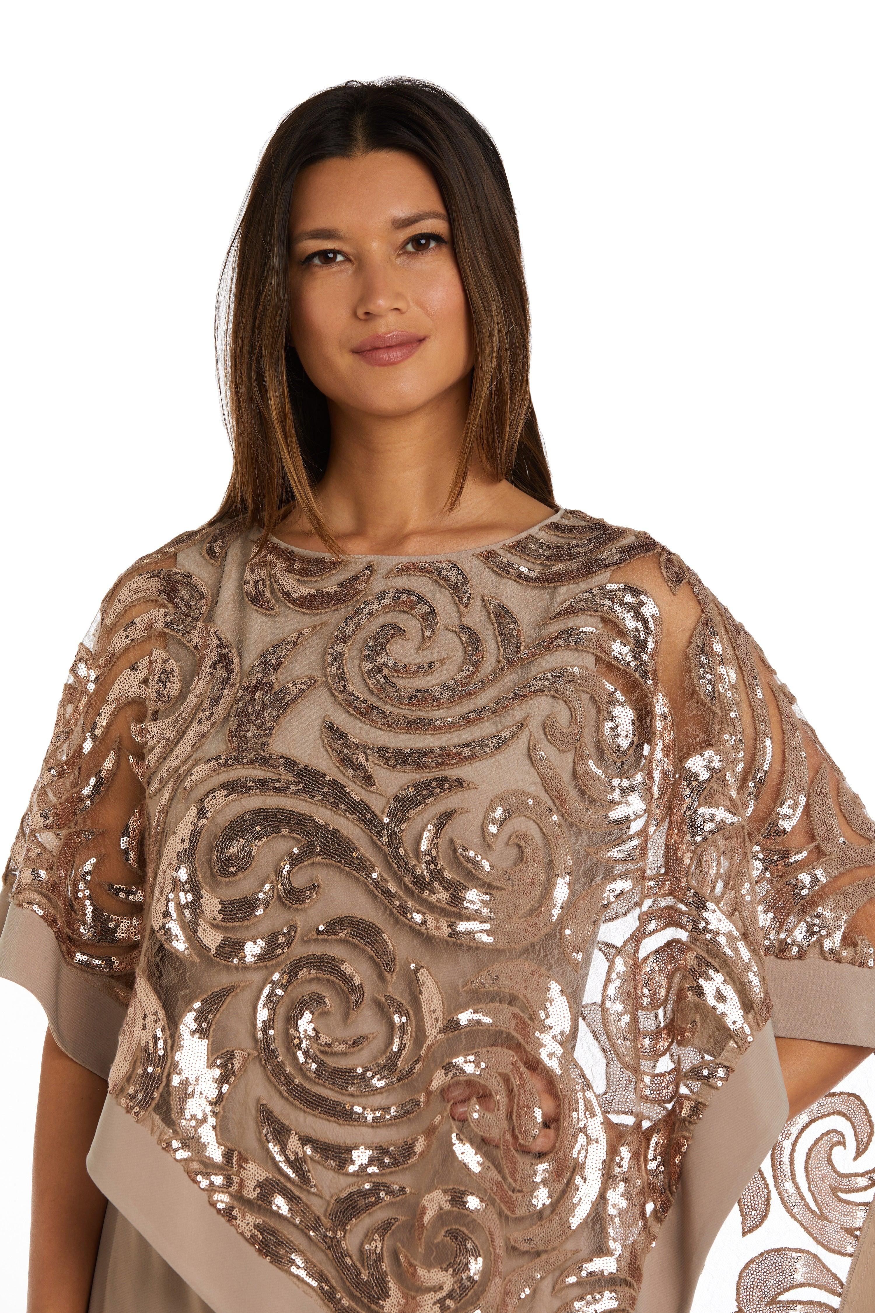 R&M Richards 2584 Short Mother Of The Bride Dress