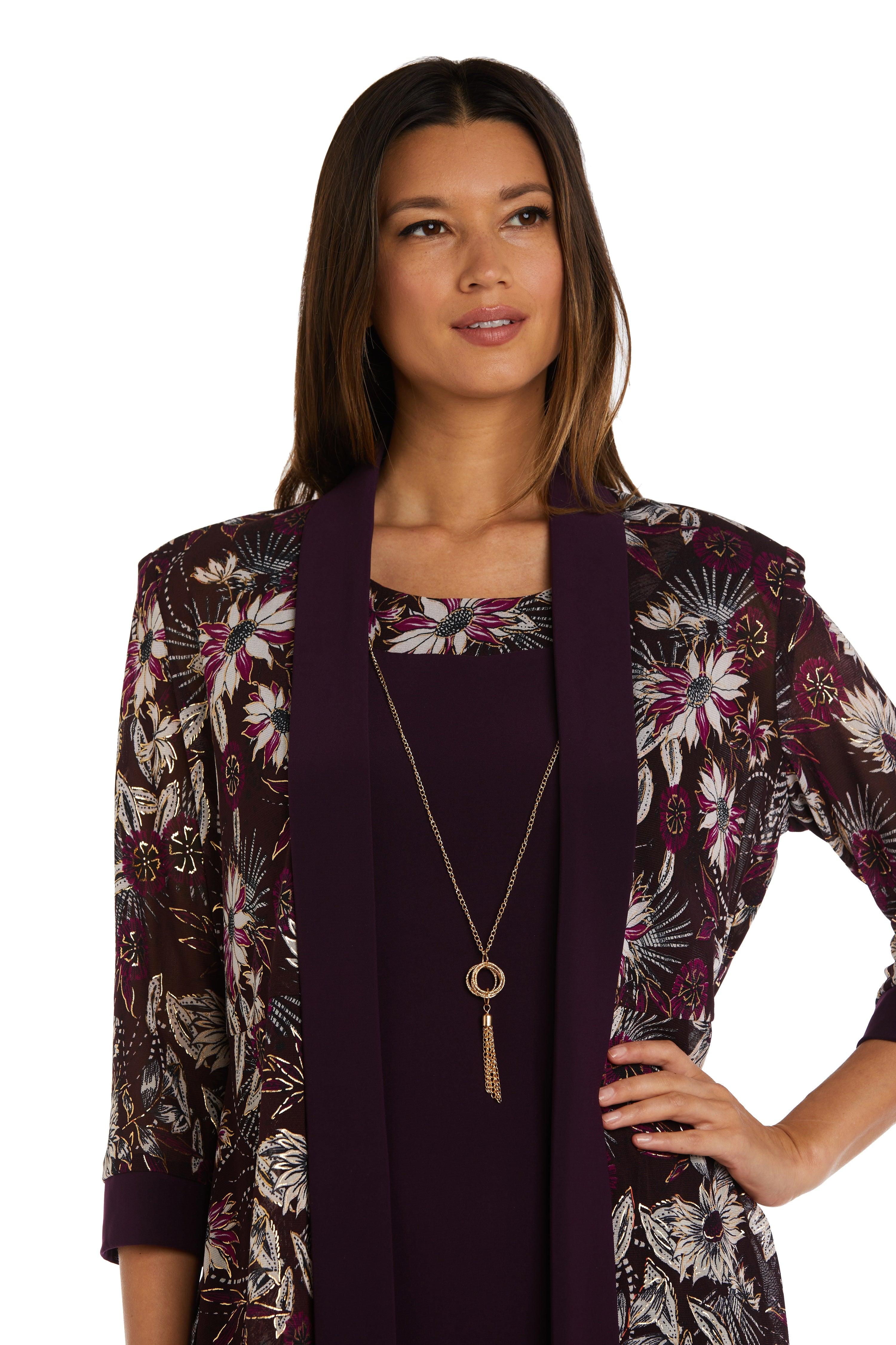 R&M Richards 9523 Short Mother Of The Bride Dress