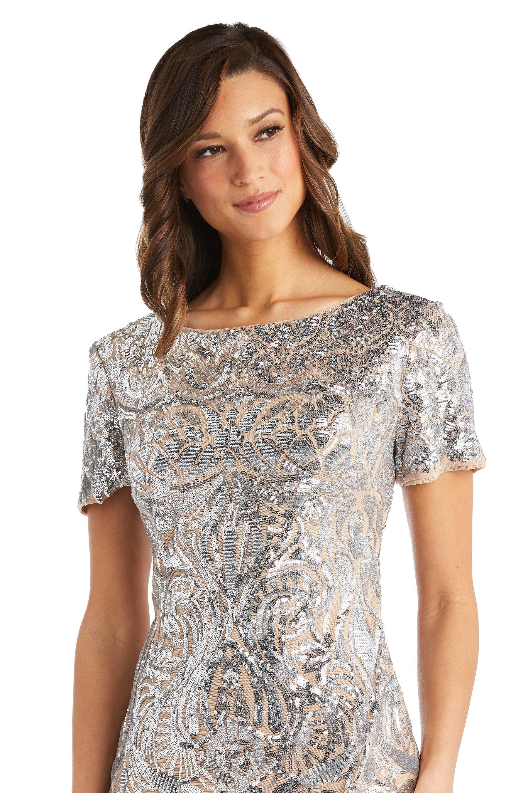 R&M Richards 5521 Mother Of The Bride Short Dress