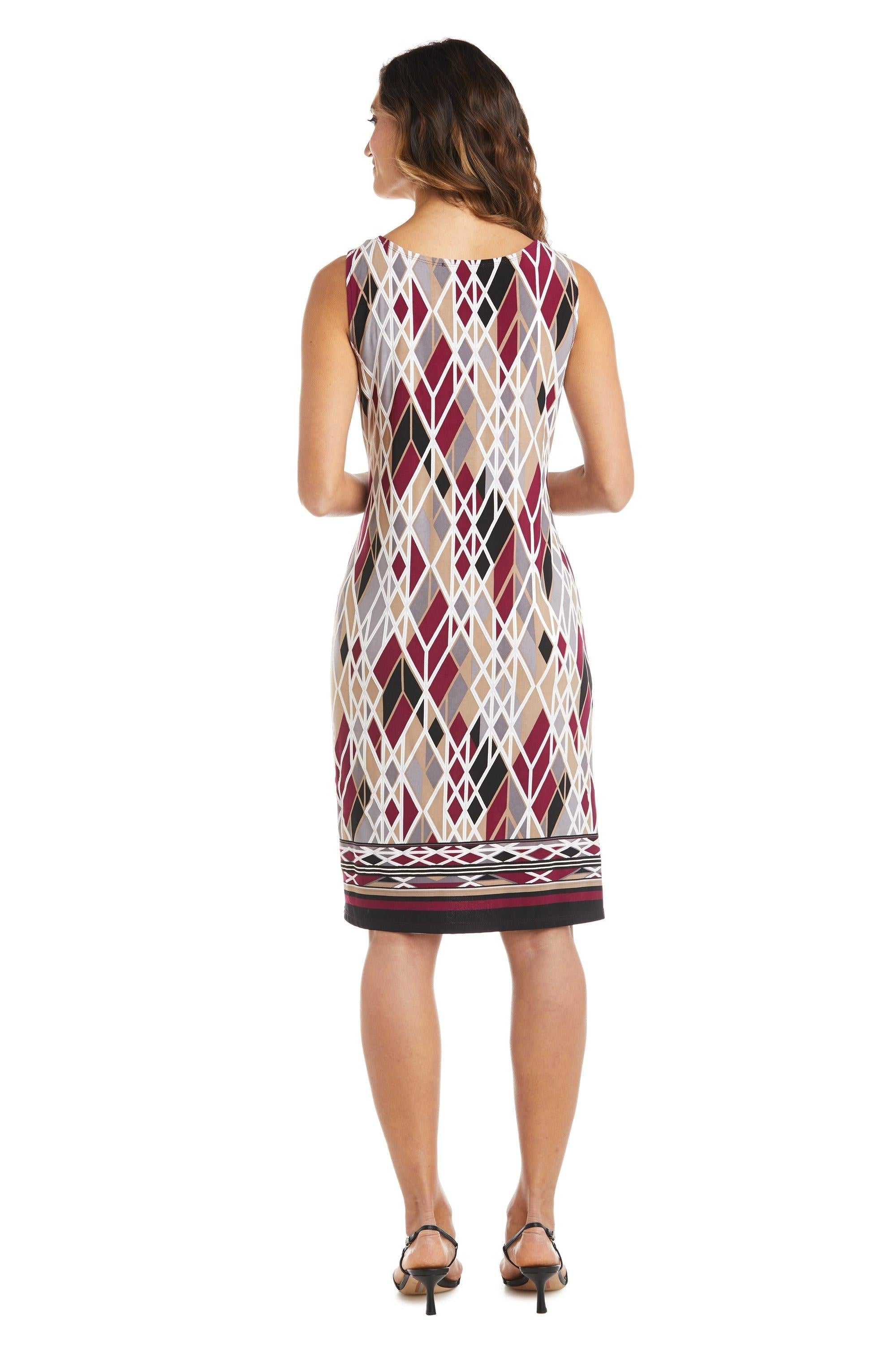 R&M Richards 7987 Short Mother Of The Bride Dress