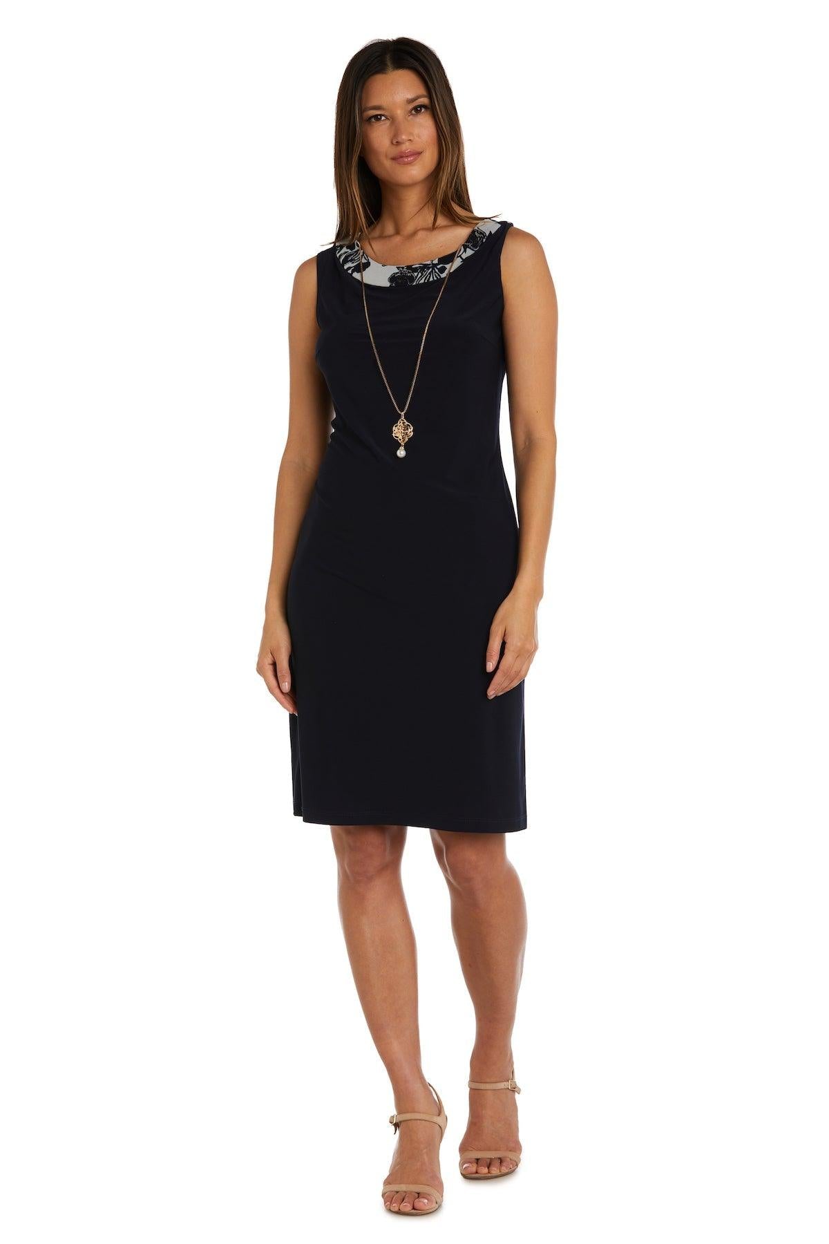 R&M Richards 9616P Short Petite Piece Jacket Dress