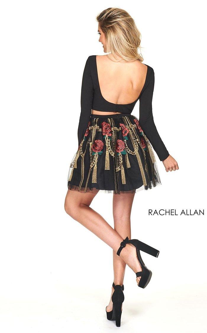 Rachel Allan Two Piece Homecoming Short Dress 4663