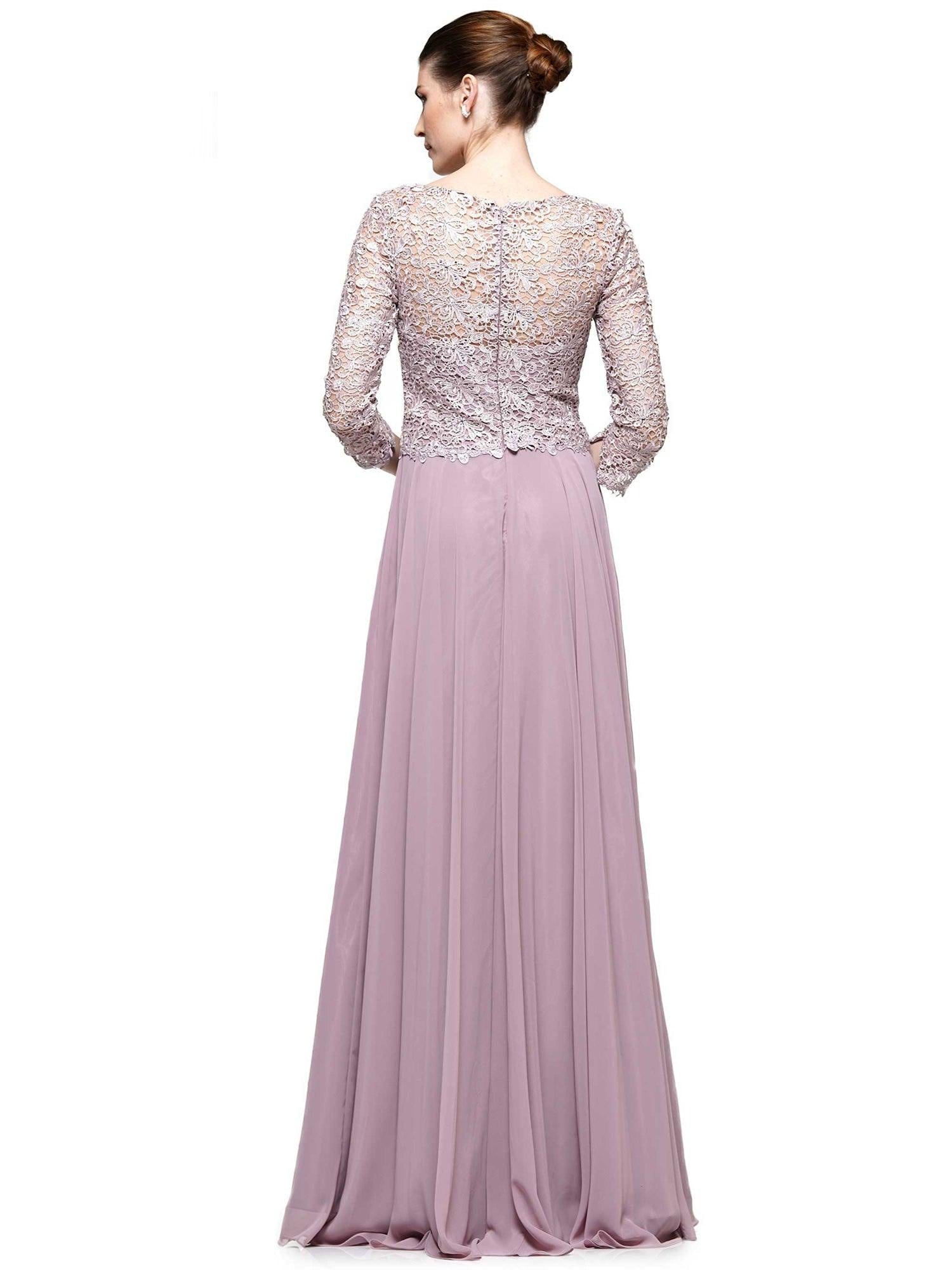 Marsoni Long Chiffon Mother of the Bride Gown 223