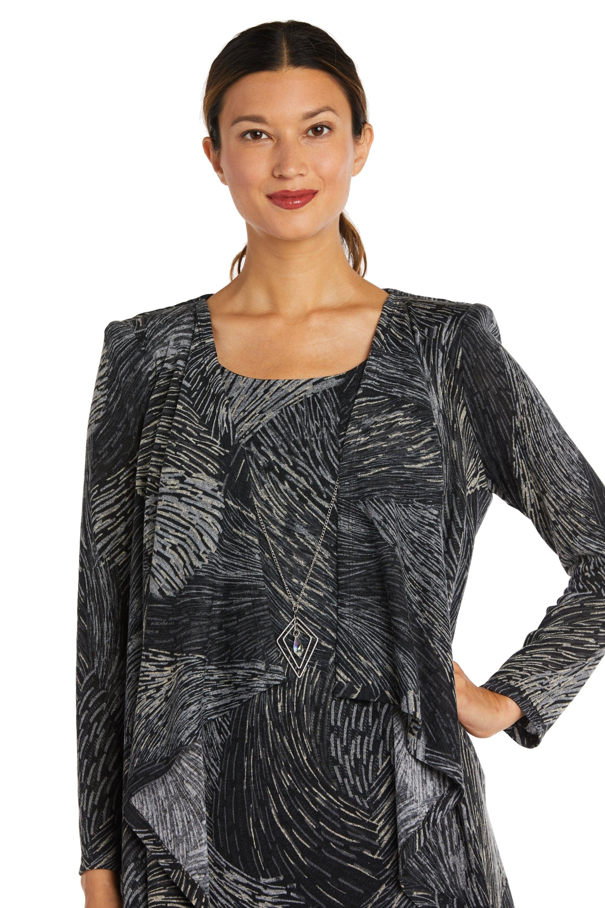 R&M Richards 9156 Short Mother Of The Bride Dress