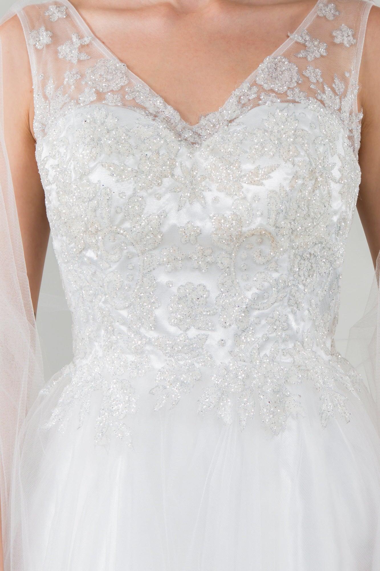 Glitter A Line Short Homecoming Dress