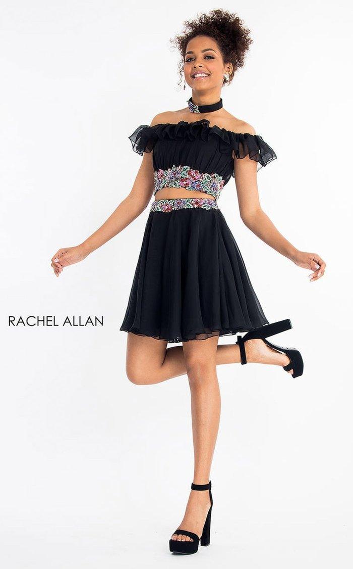 Rachel Allan Short Two Piece Homecoming Dress 4639