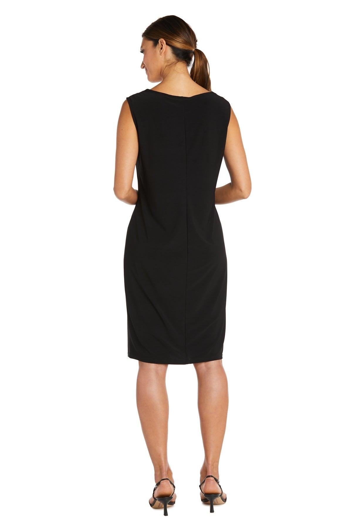 R&M Richards 7584P Short Floral Petite Jacket Dress