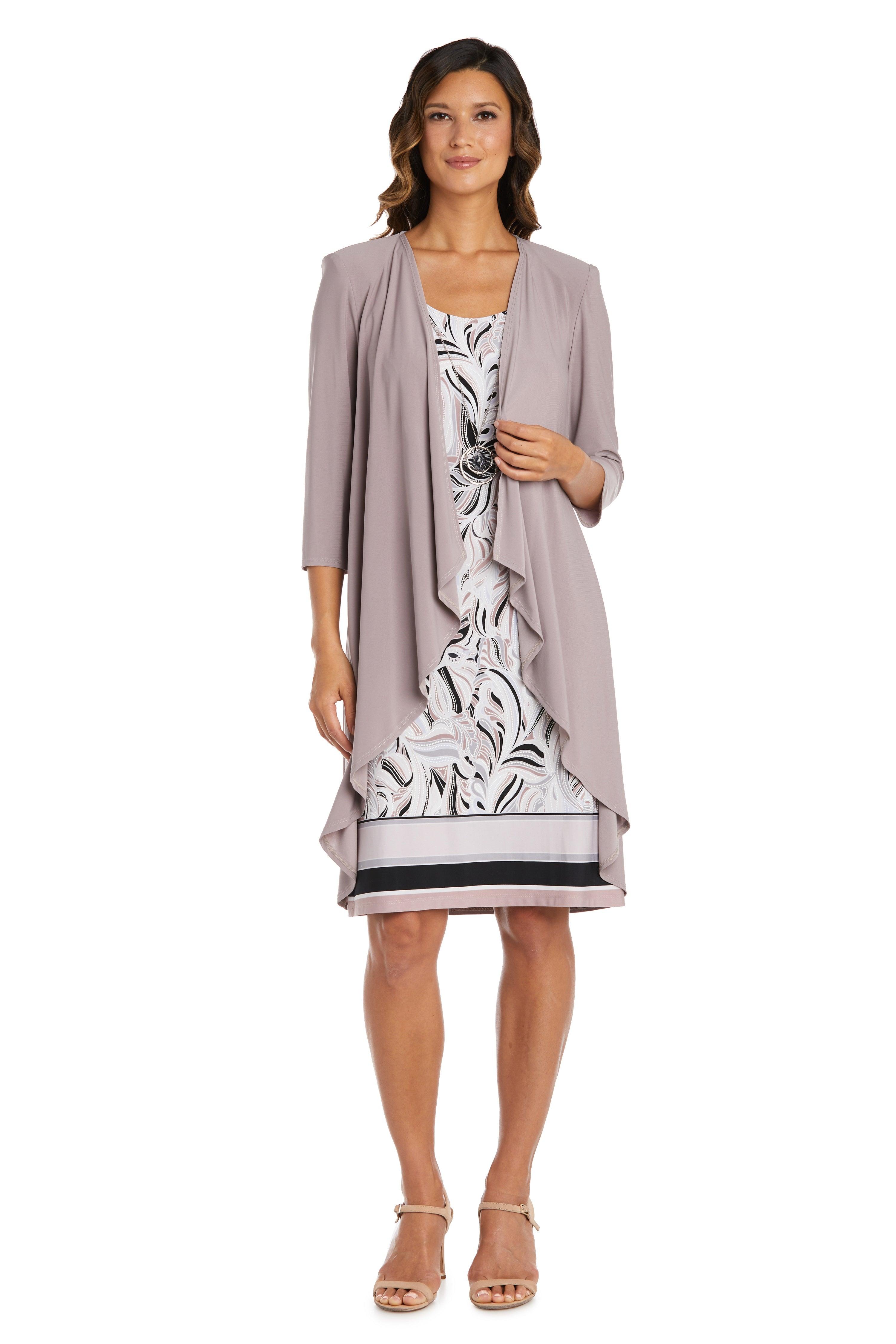 R&M Richards 9267P Short Petite Jacket Dress