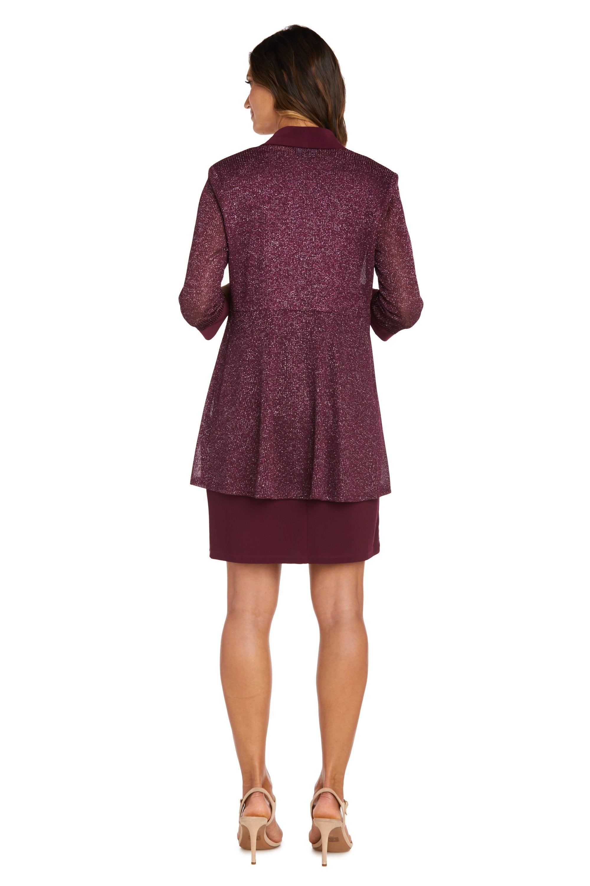 R&M Richards 1873P Short Petite Jacket Set Dress