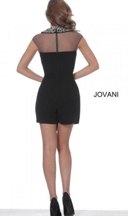 Jovani 03660 Sleeveless Short Dress