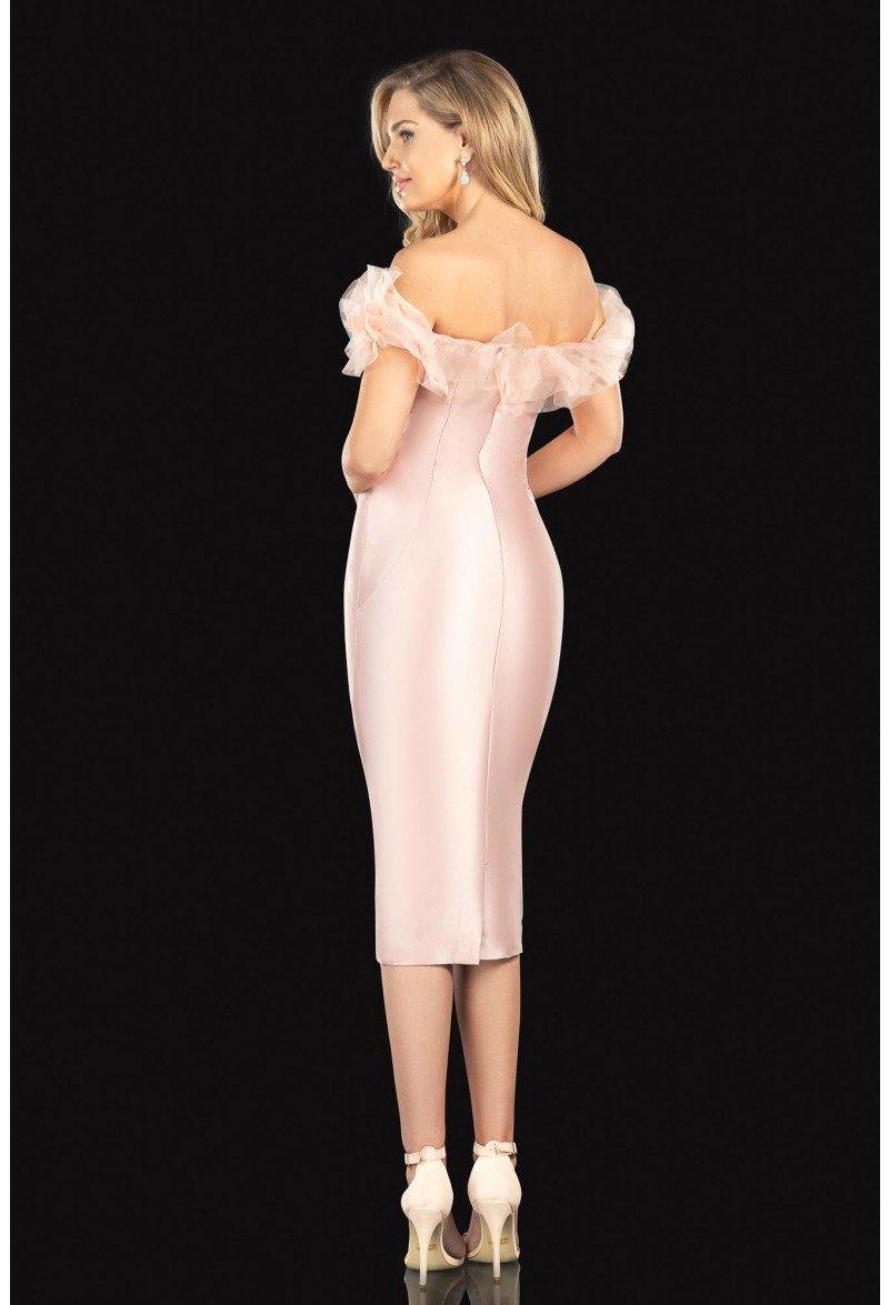 Terani Couture 2021C2604 Off Shoulder Short Dress