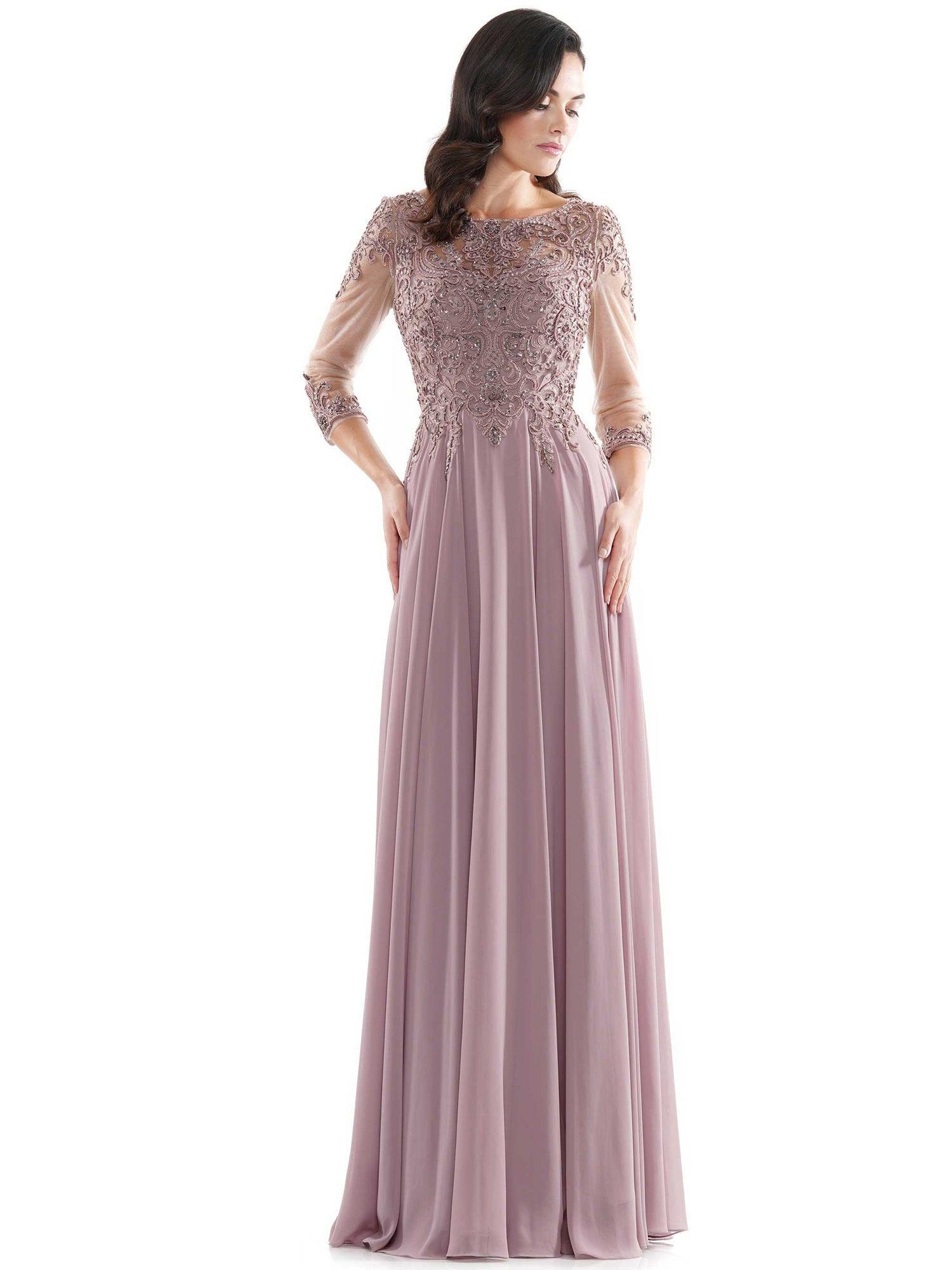 Marsoni Long Long Sleeve Mother of the Bide Gown 217 Sale