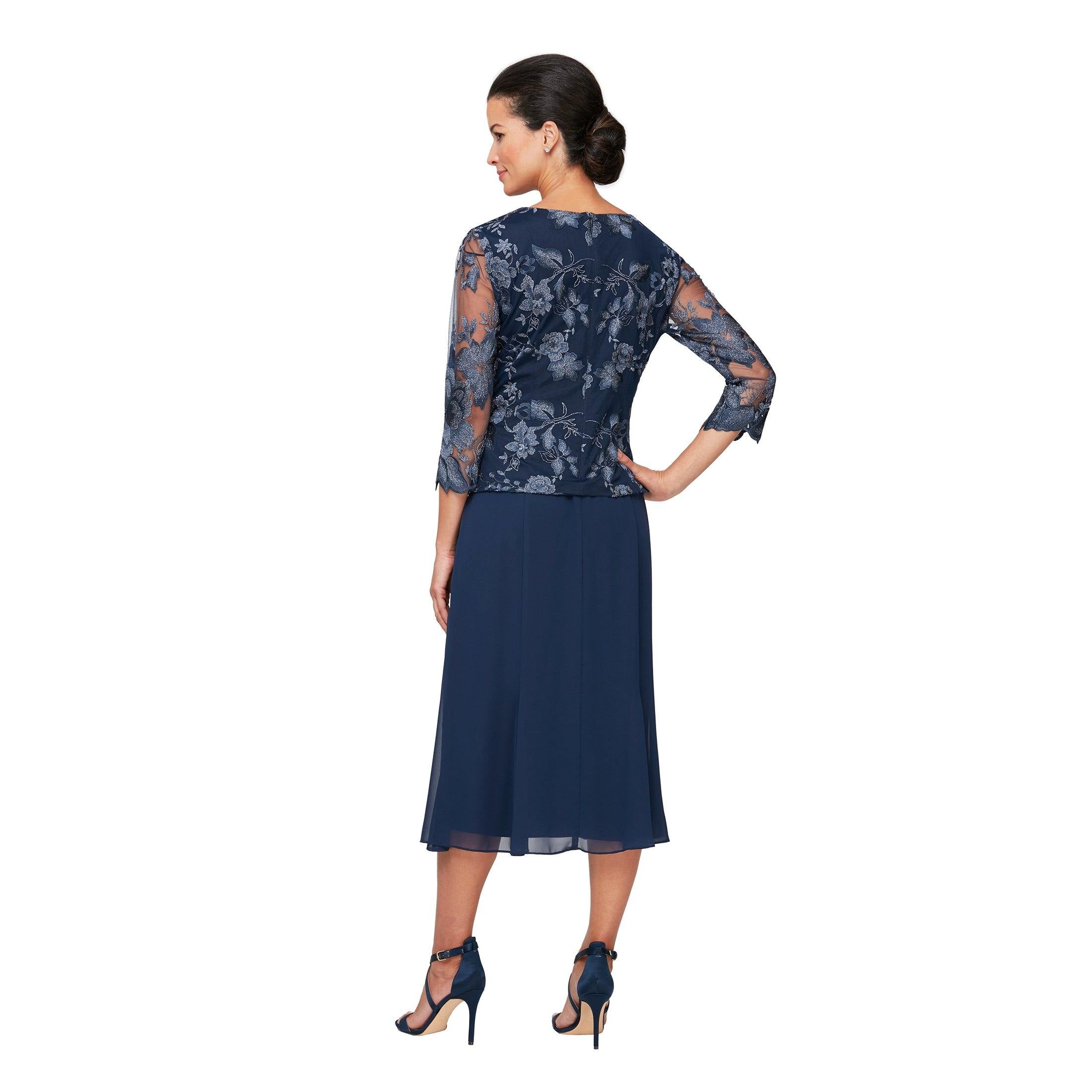 Alex Evenings AE81122421 Long Mother of the Bride Dress