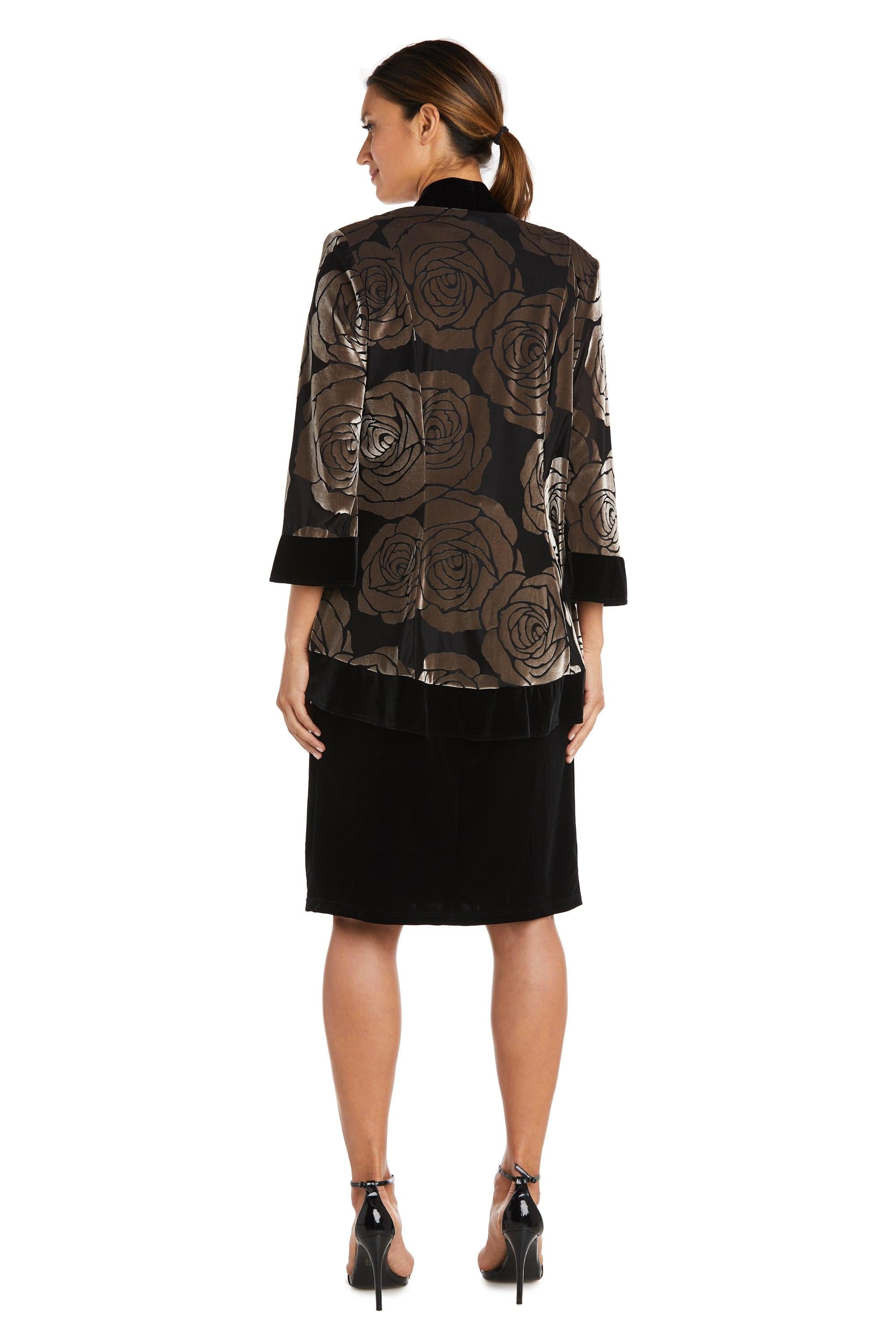 R&M Richards 9027 Mother Of The Bride Short Dress