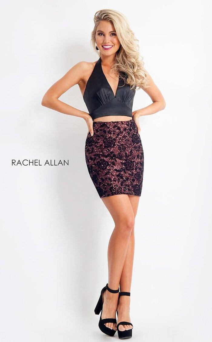 Rachel Allan Short  Two Piece Homecoming Dress 4653