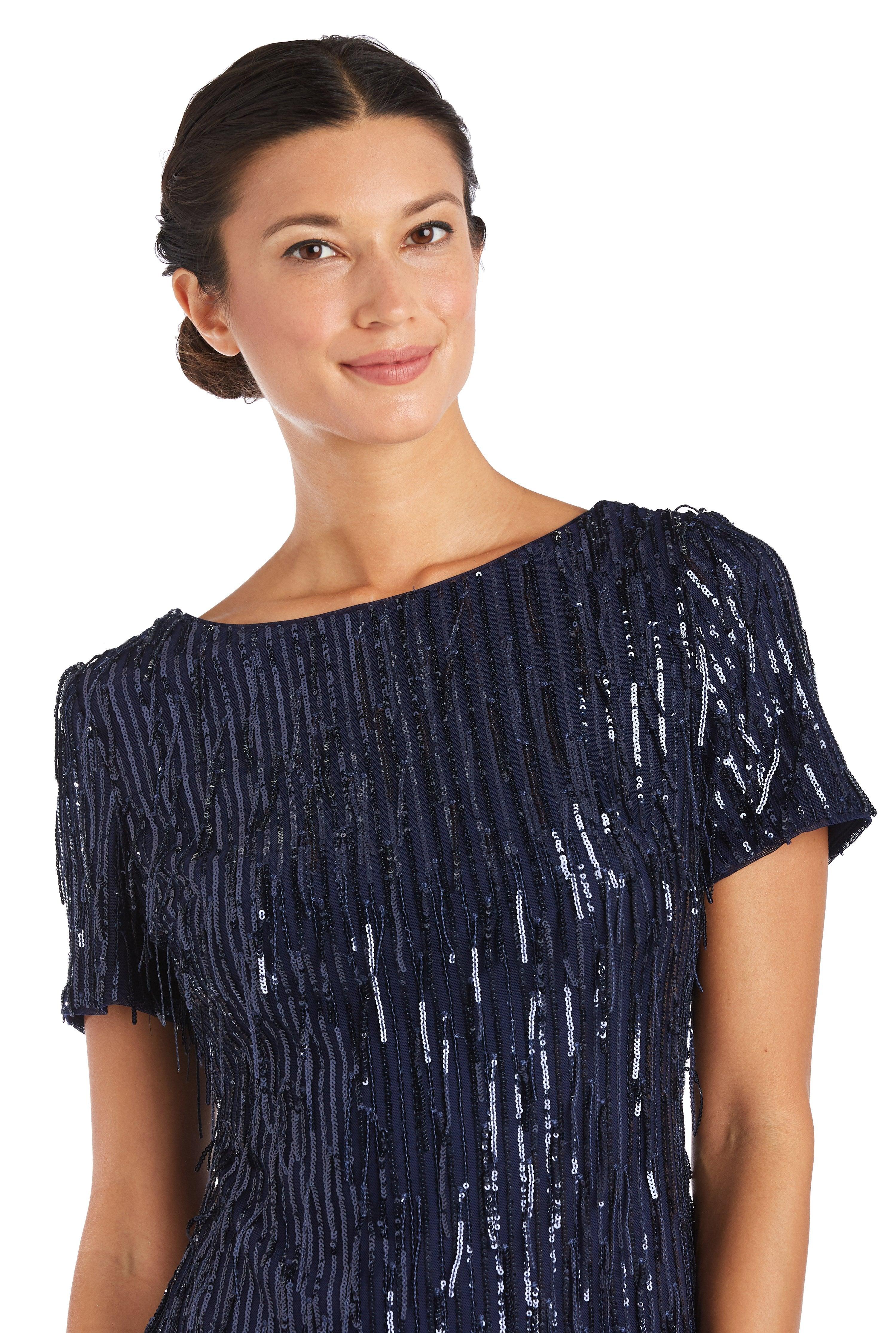 R&M Richards 7071 Short Mother Of The Bride Dress