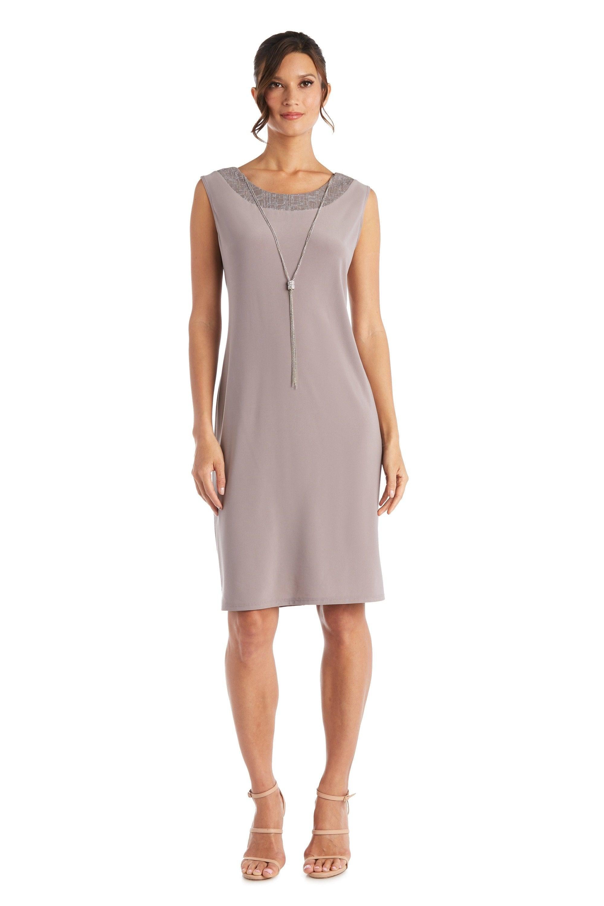 R&M Richards 5823P Short Two Piece Jacket Dress