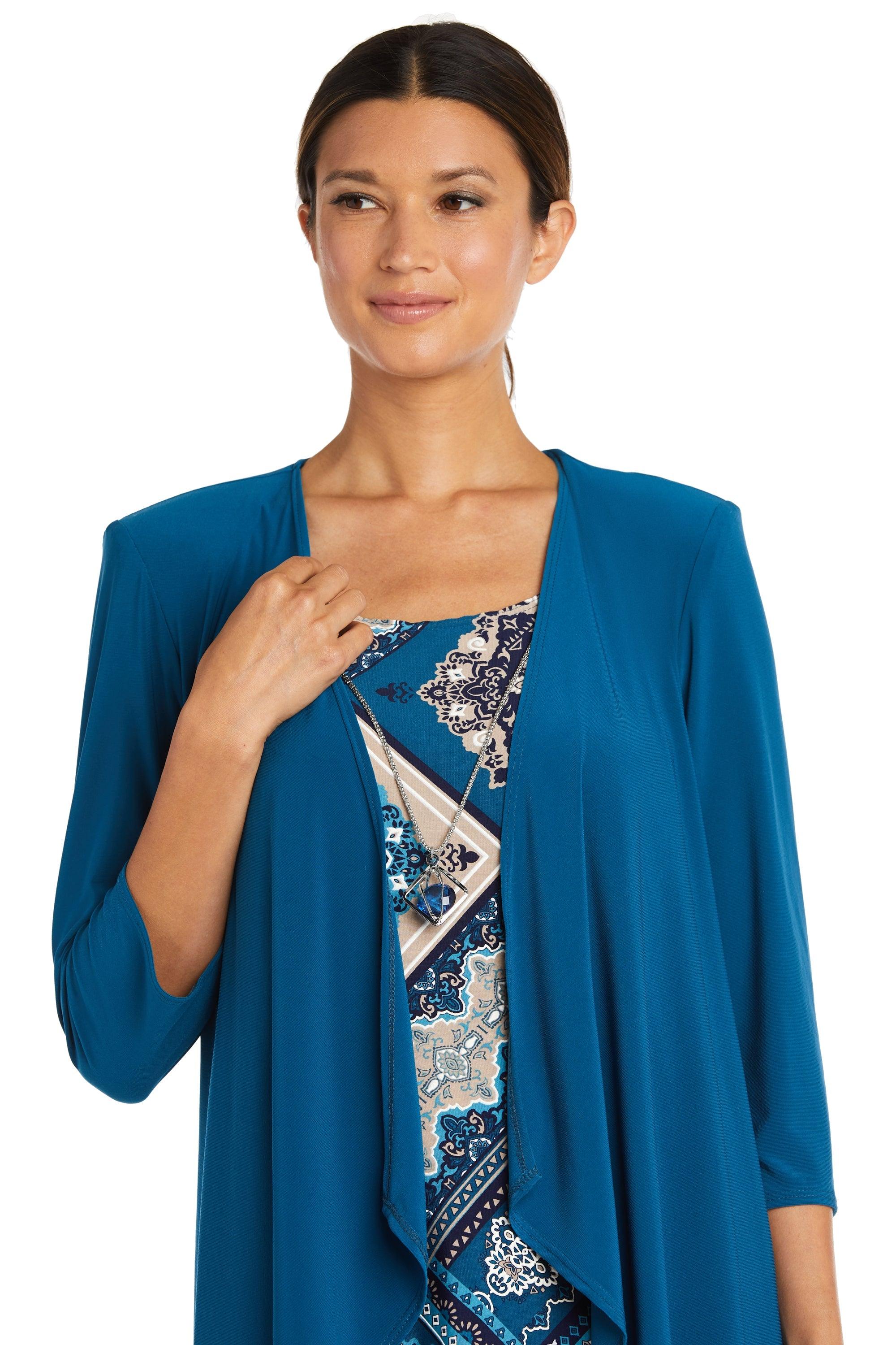 R&M Richards 7967 Short Two Piece Jacket Dress