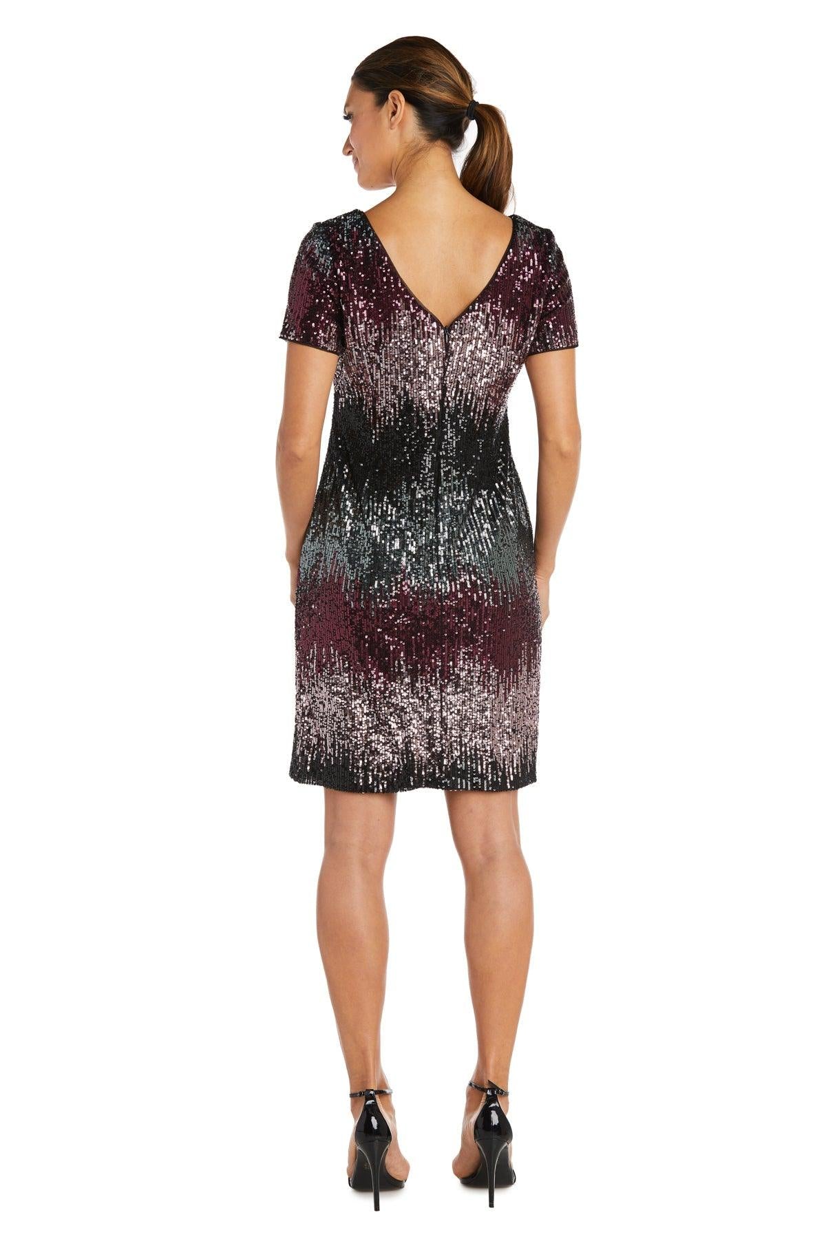 R&M Richards 7151 Mother Of The Bride Short Dress