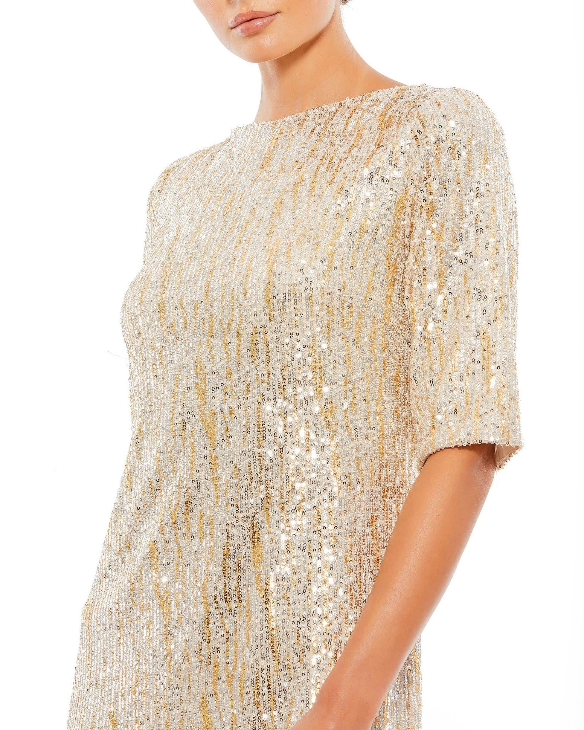 26448 Short Sleeve Cocktail Dress Sale