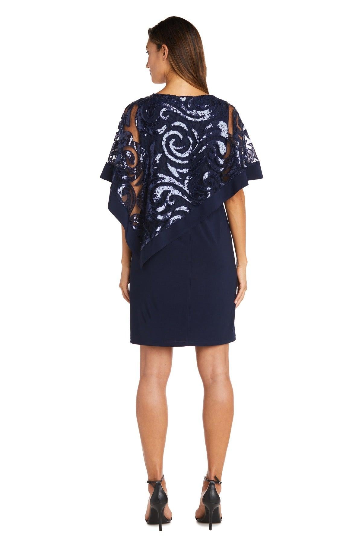 R&M Richards 2584 Short Mother Of The Bride Dress