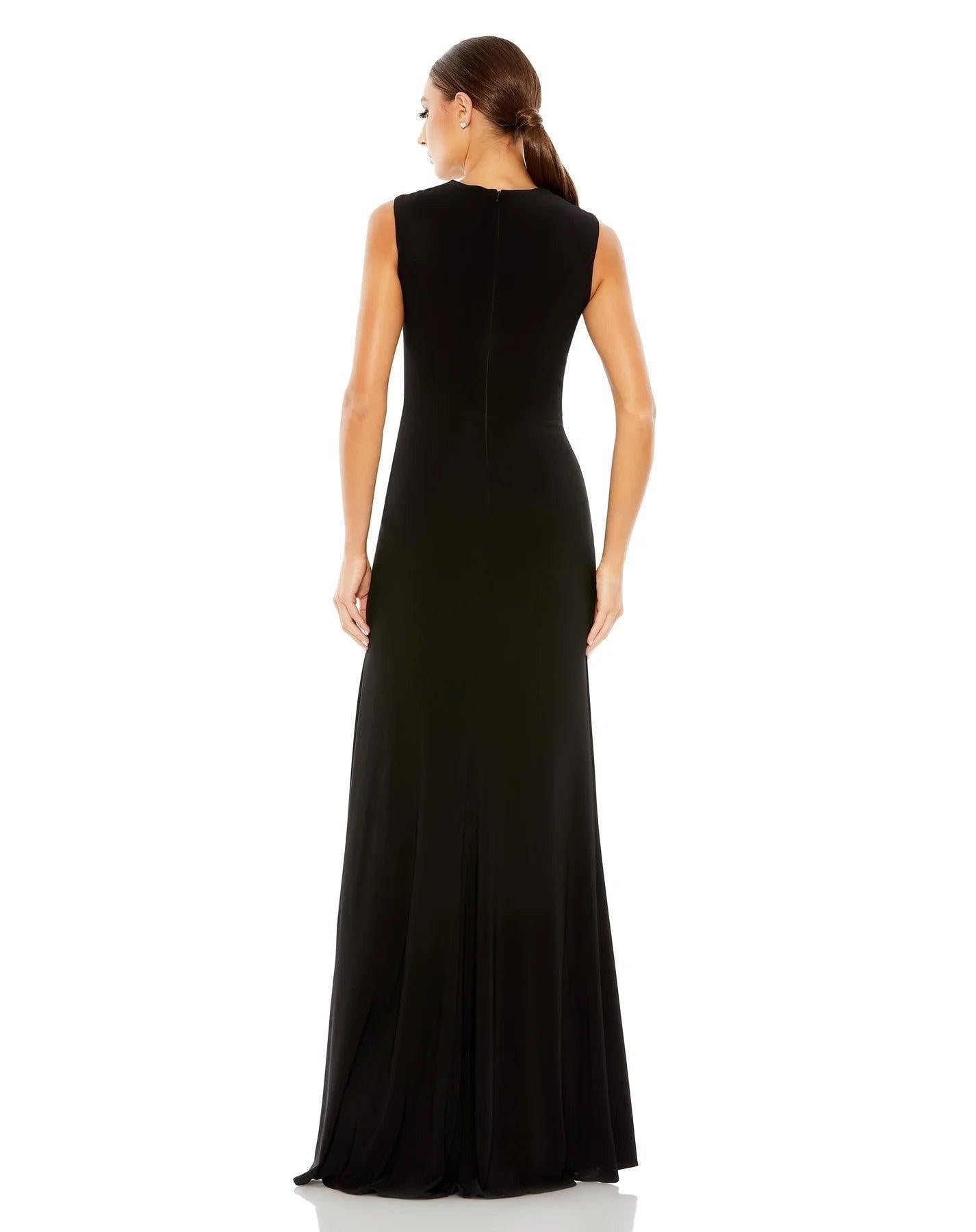 Mac Duggal Long Sleeveless Formal Gown Sale