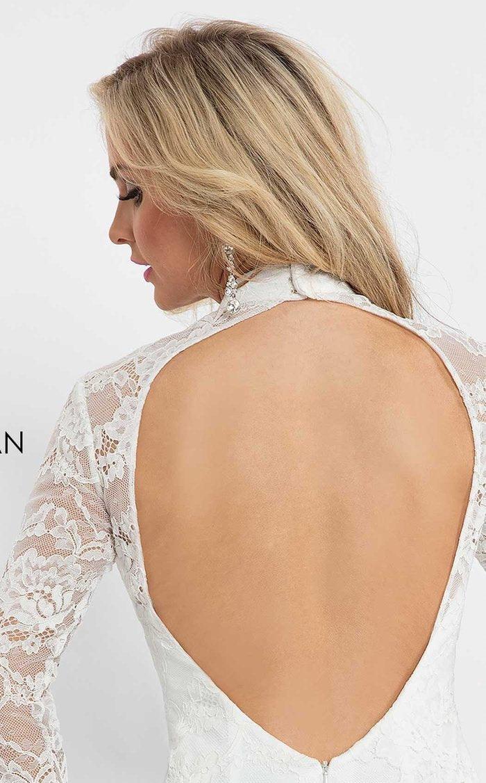 Rachel Allan Short Homecoming Lace Dress L1193