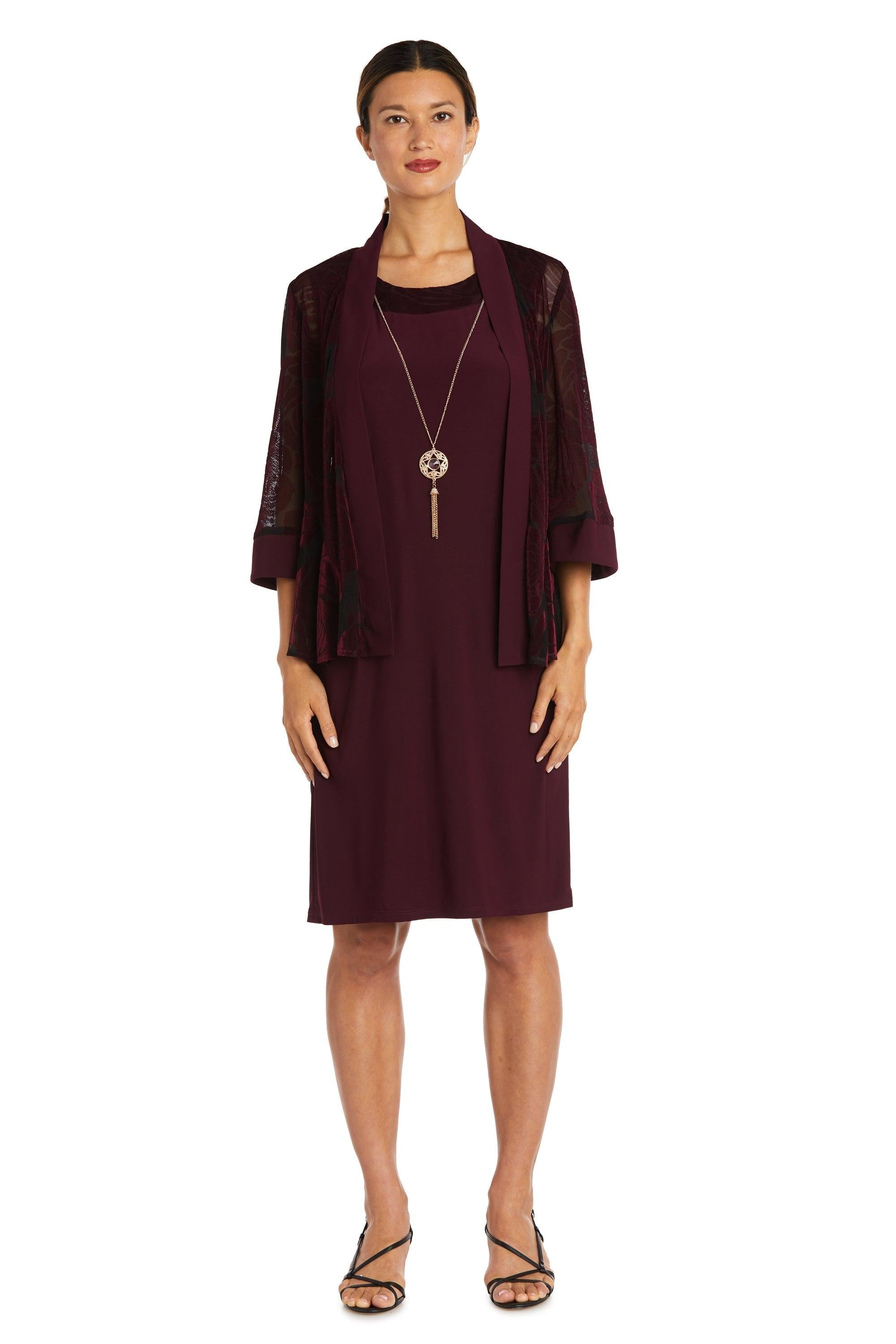 R&M Richards 7999 Mother Of The Bride Short Dress