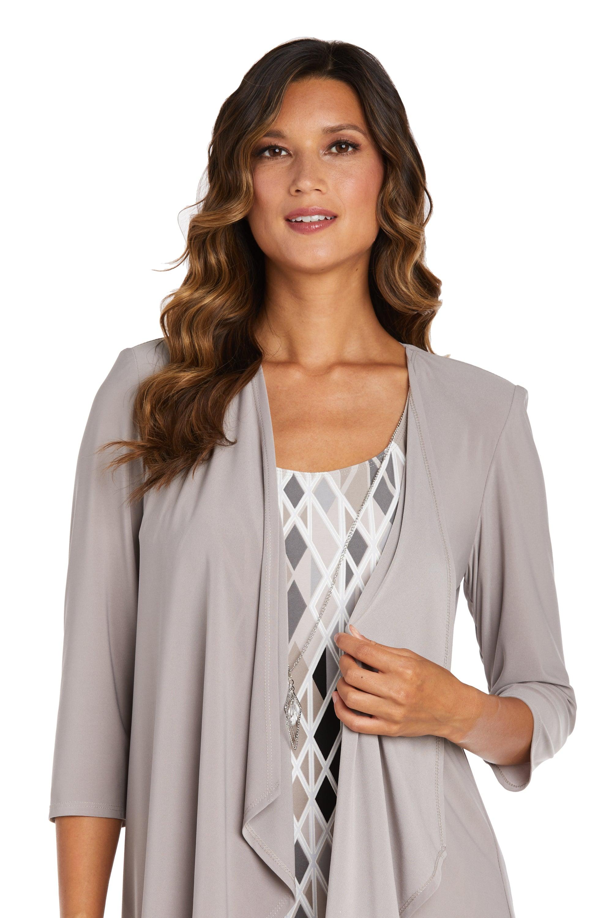 R&M Richards 7987 Short Mother Of The Bride Dress