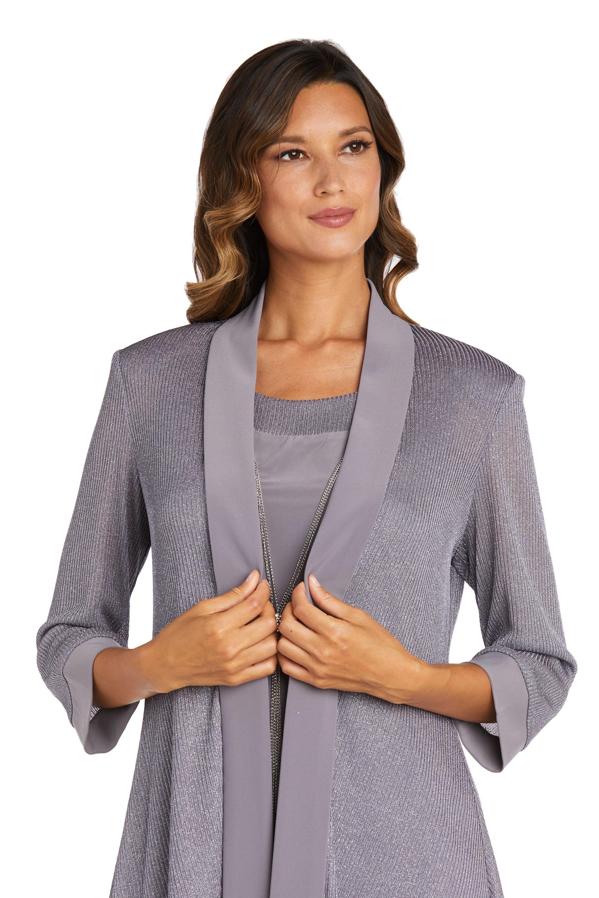 R&M Richards 1873 Short Piece Metallic Jacket Dress Sale