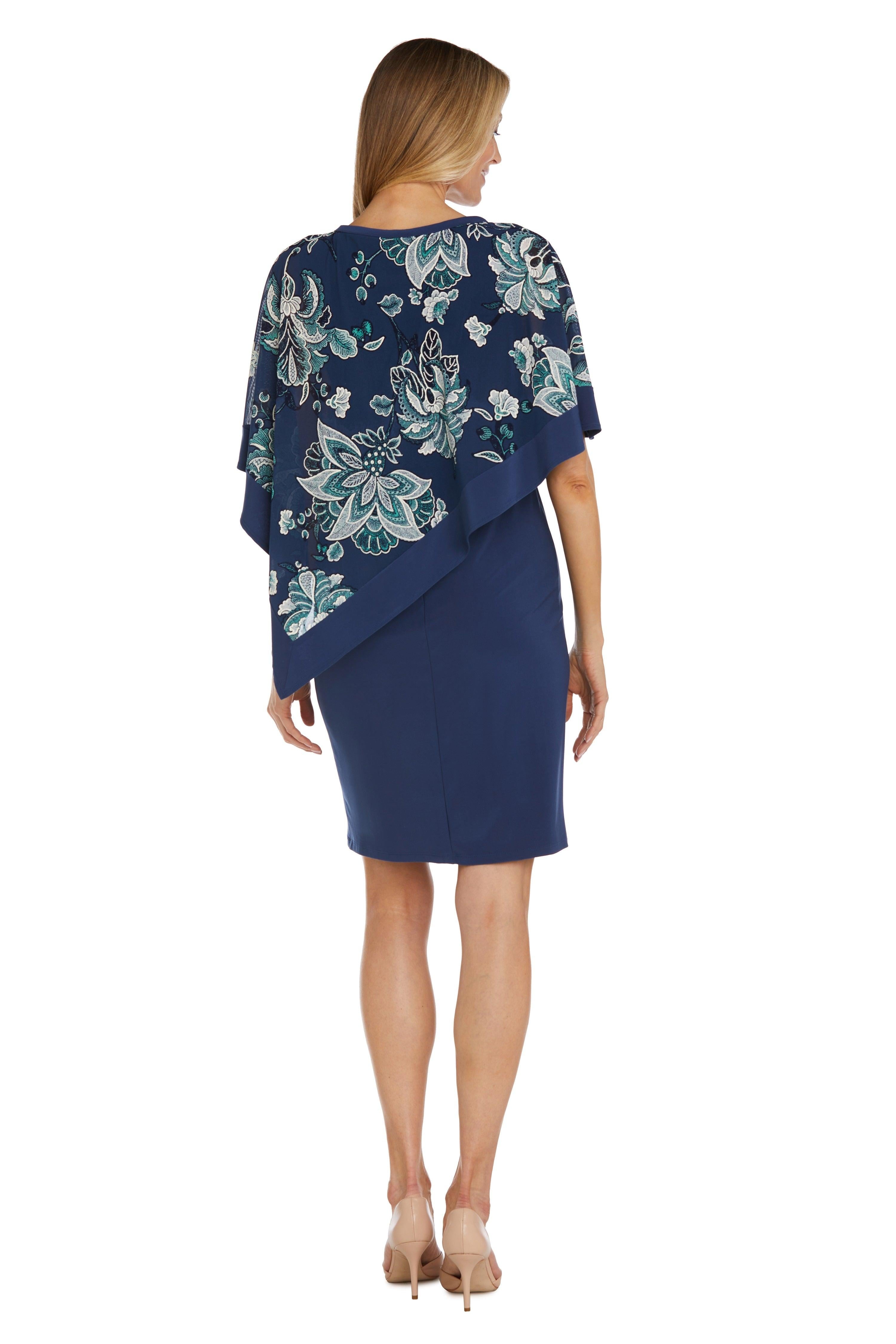 R&M Richards 9724P Short Two Piece Petite Dress