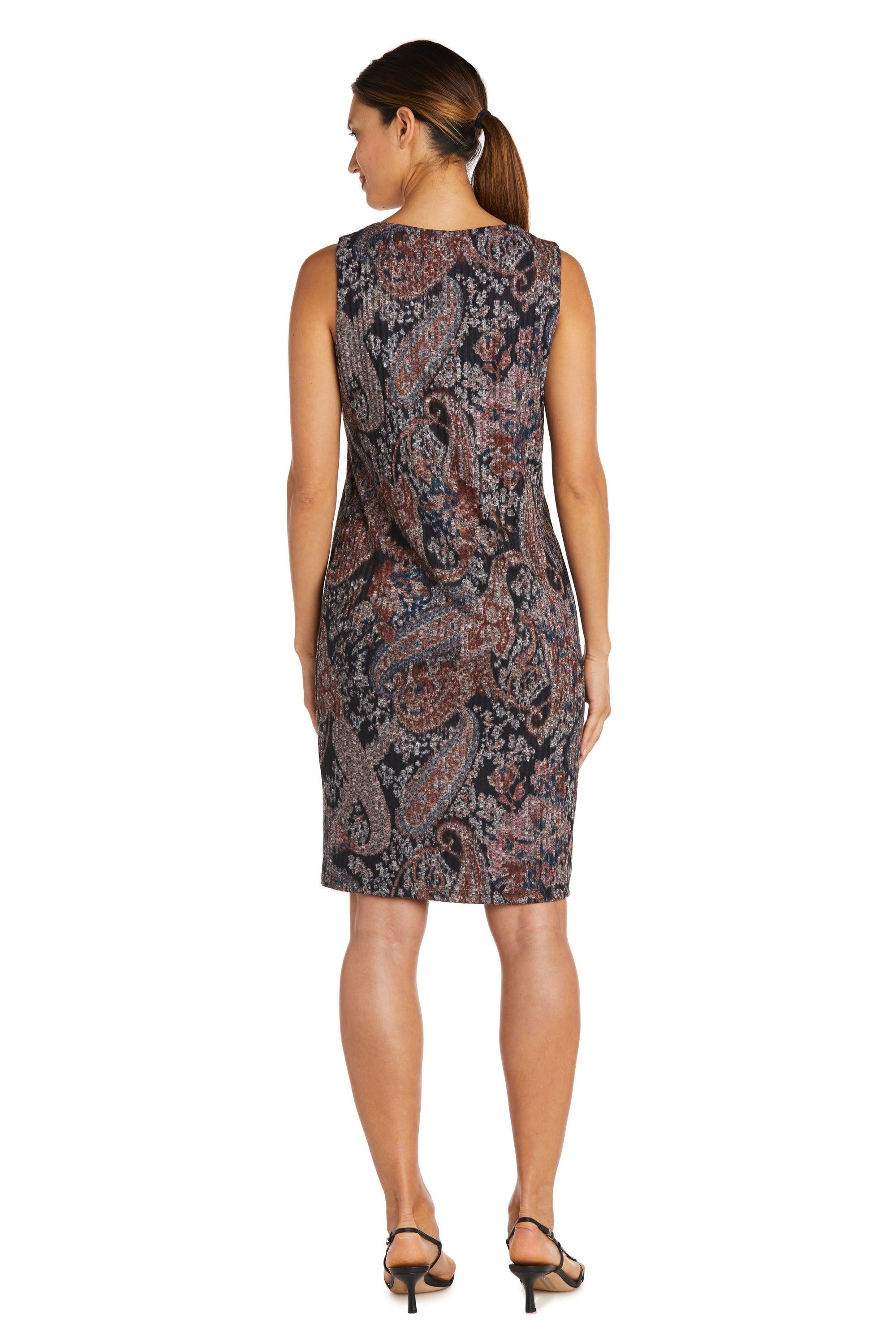 R&M Richards 9207 Short Mother Of The Bride Dress