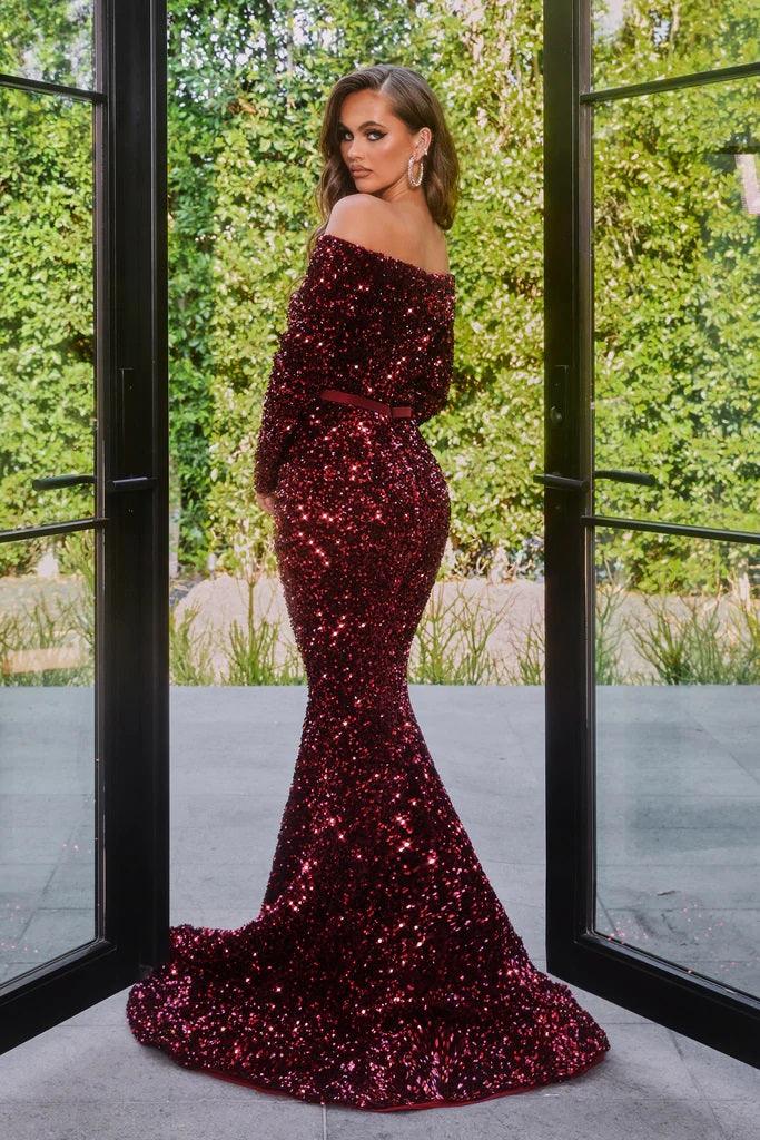 Portia And Scarlett 21032 Prom Long Fitted Gown