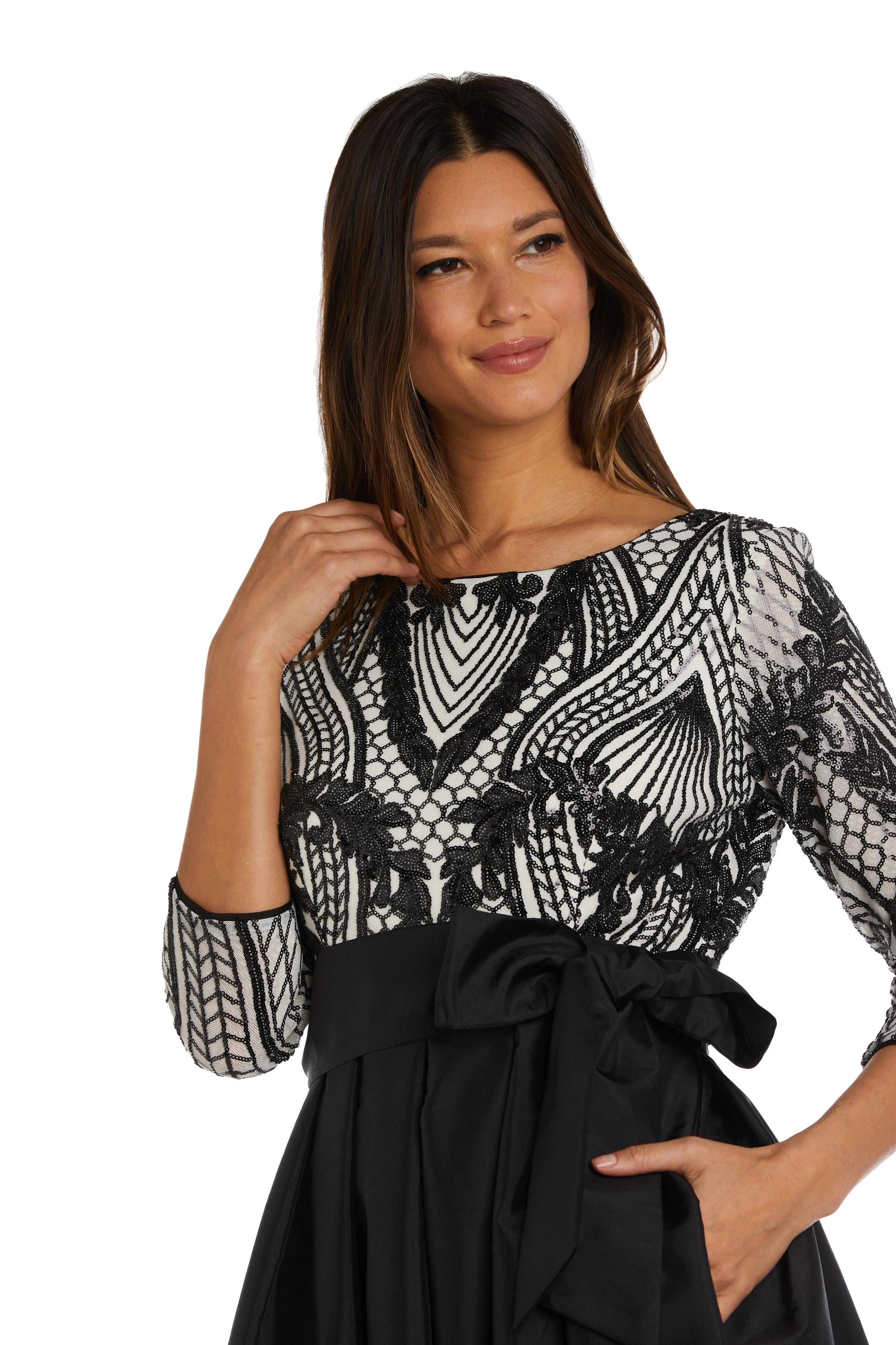 R&M Richards 9710 Long Mother Of The Bride Dress