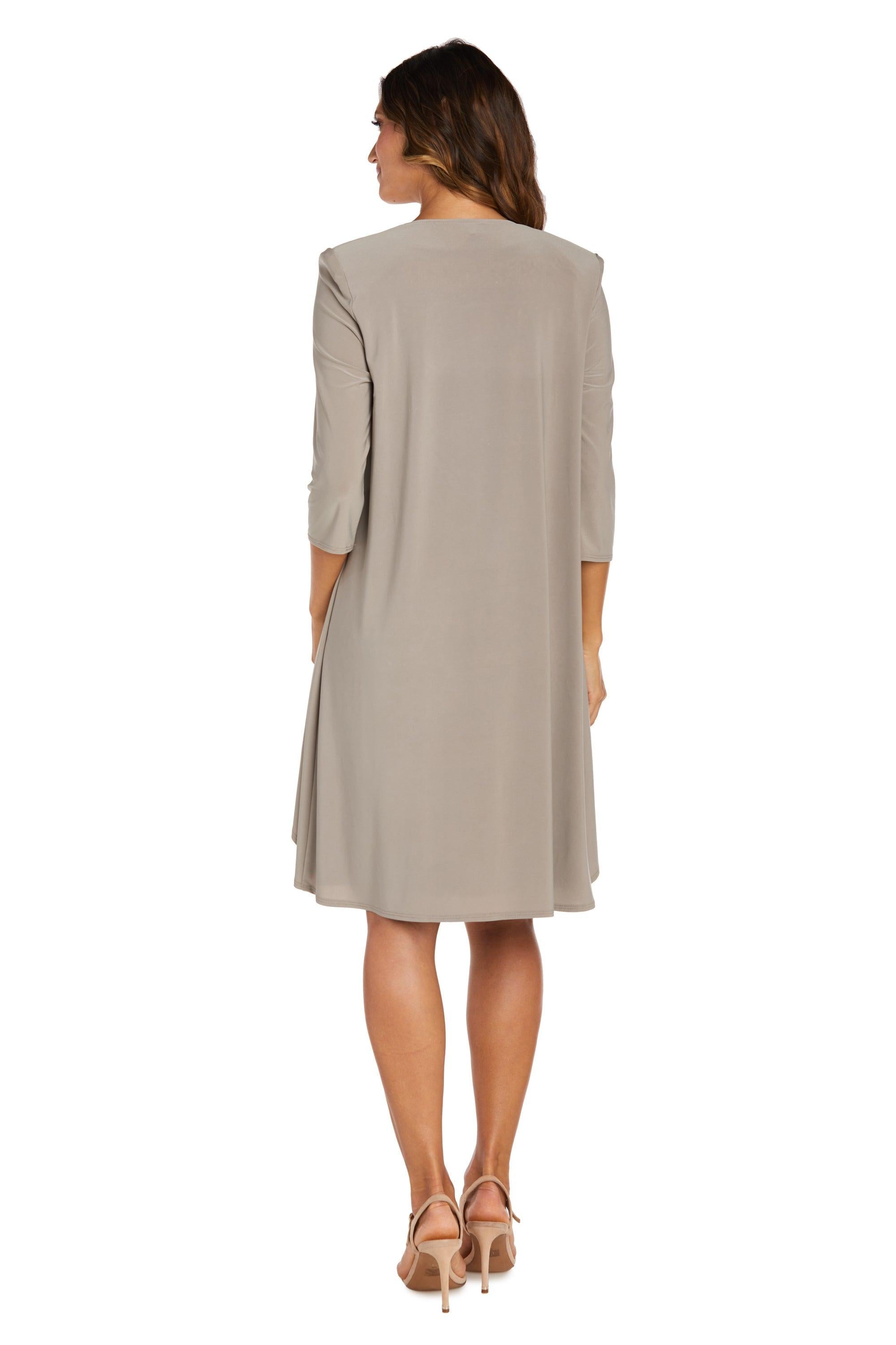 R&M Richards 9037 Short Mother Of The Bride Dress