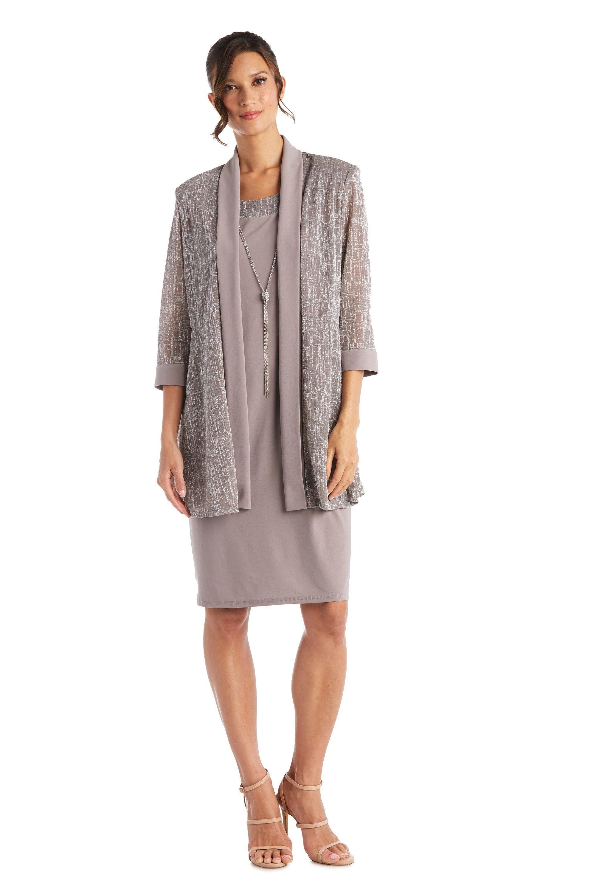 R&M Richards 5823 Short Mother Of The Bride Dress