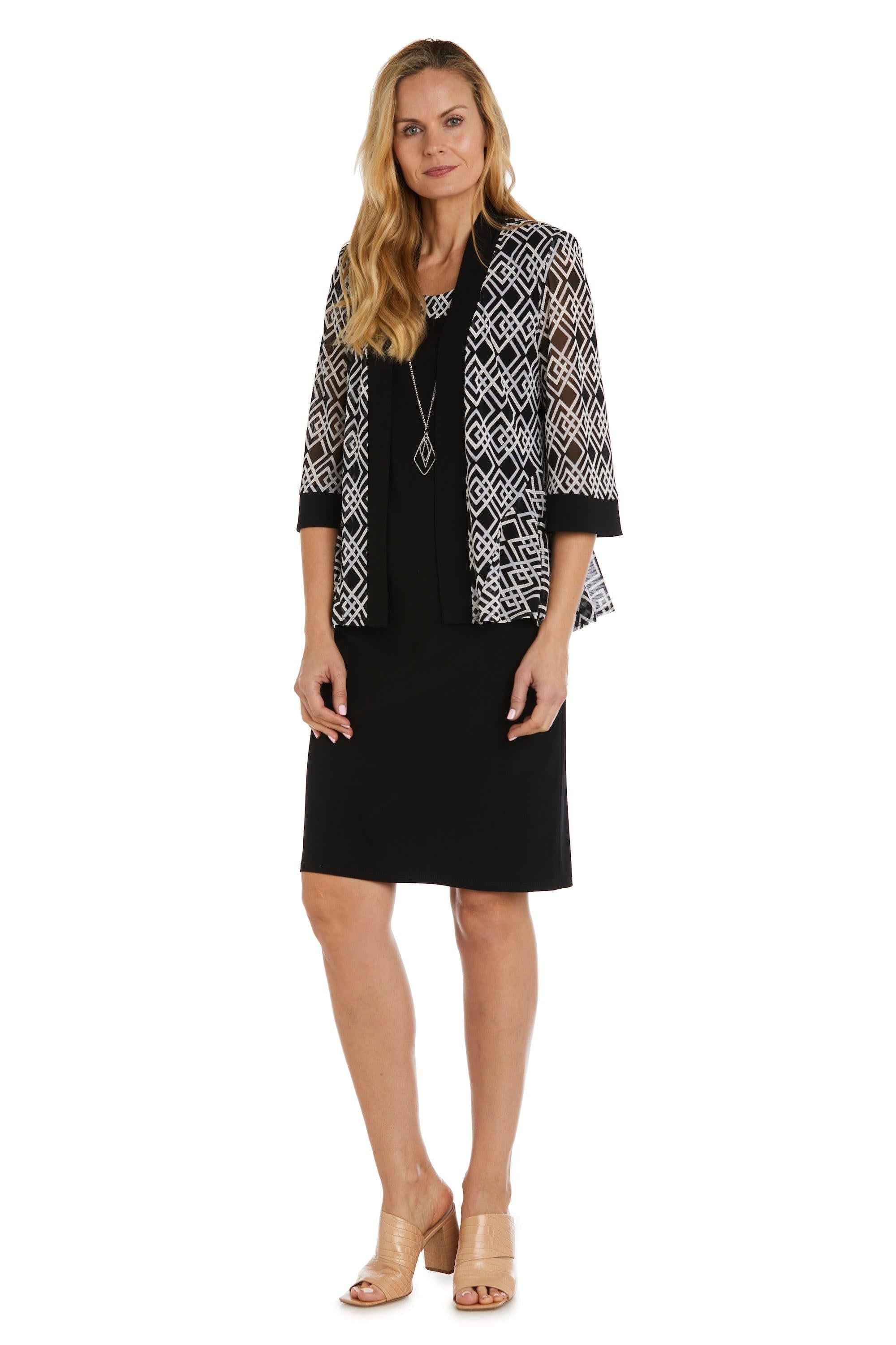 R&M Richards 9709 Mother Of The Bride Short Dress