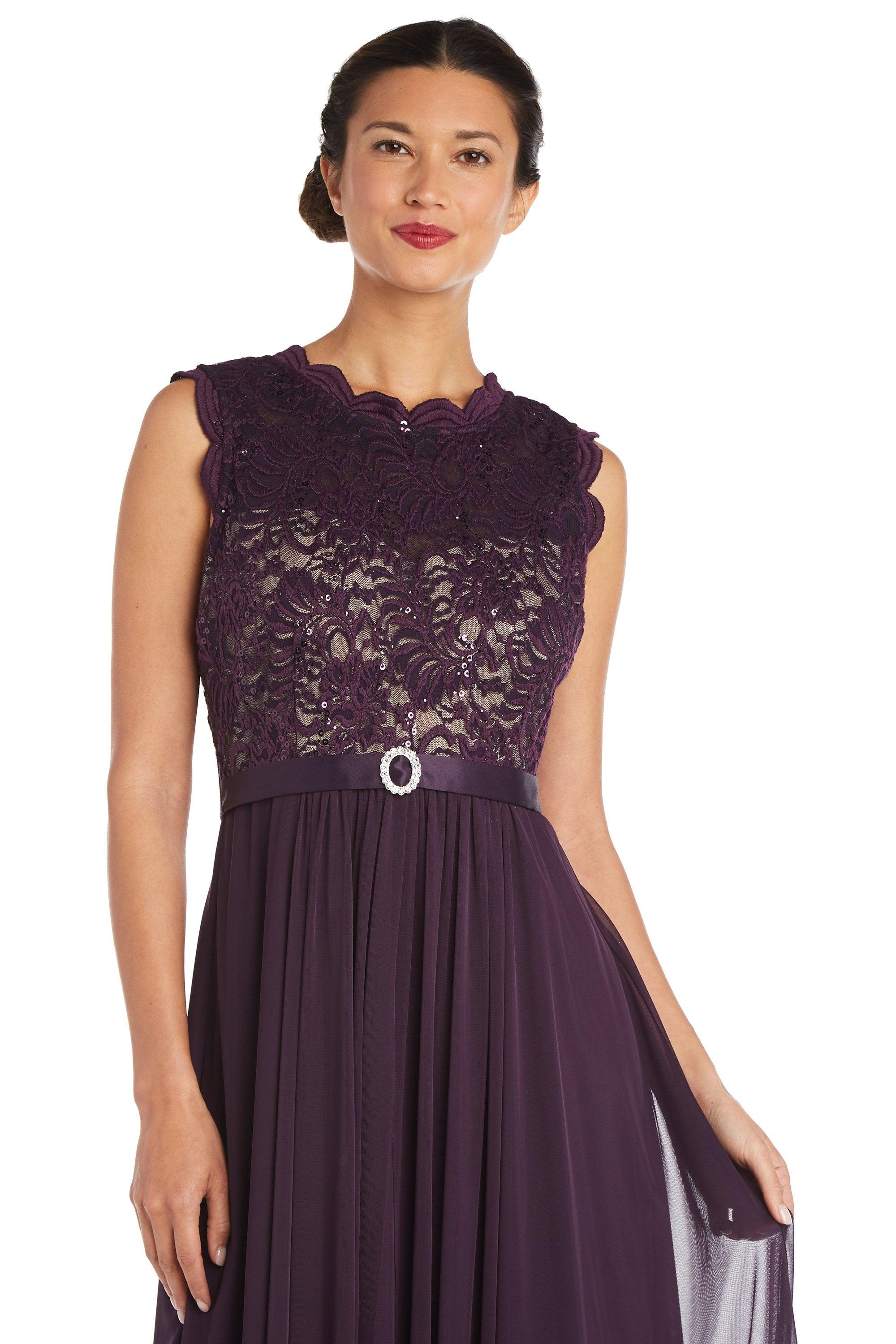 R&M Richards 9406 Long Mother Of The Bride Dress