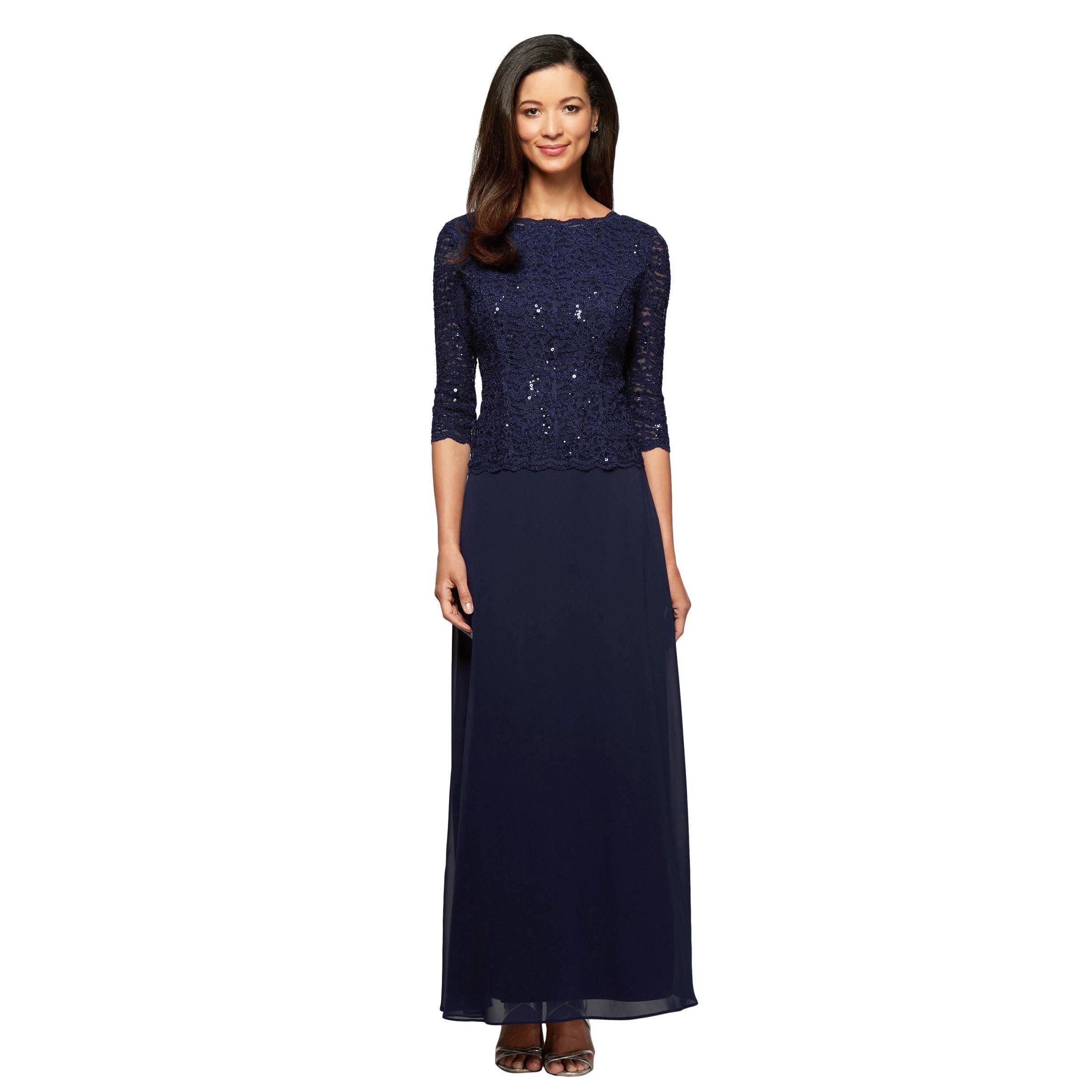 Alex Evenings AE112318 Mother of the Bride Long Dress Sale
