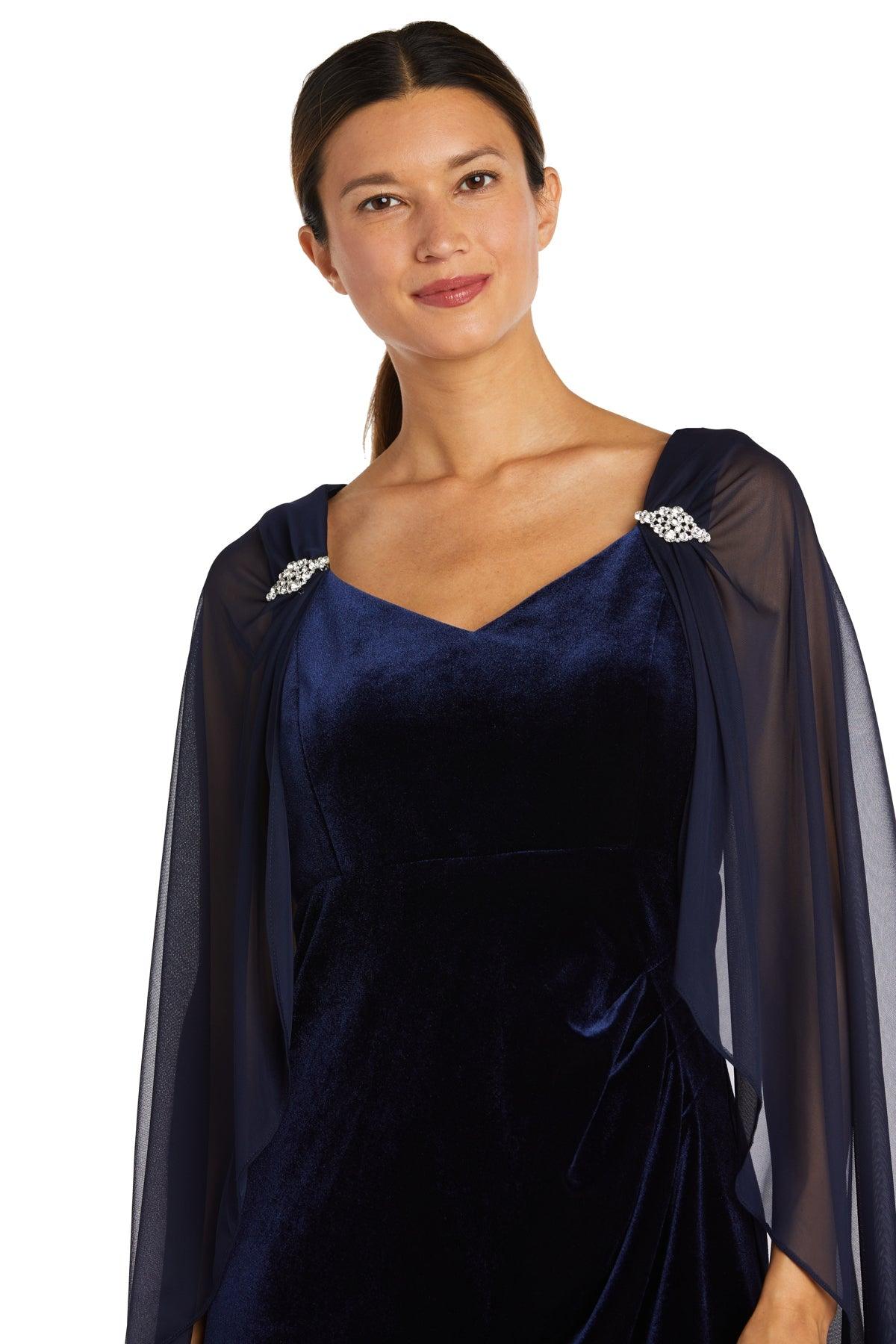 R&M Richards 2668 Long Mother Of The Bride Dress