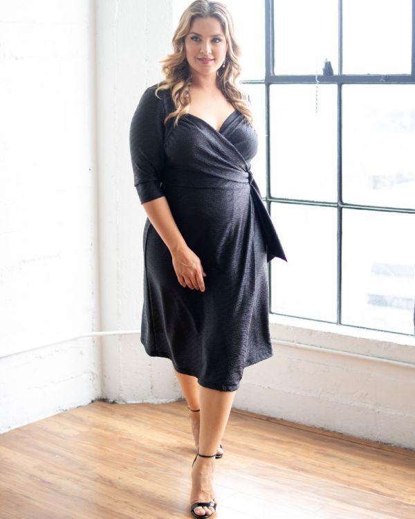 Kiyonna Short Sweetheart Formal Dress