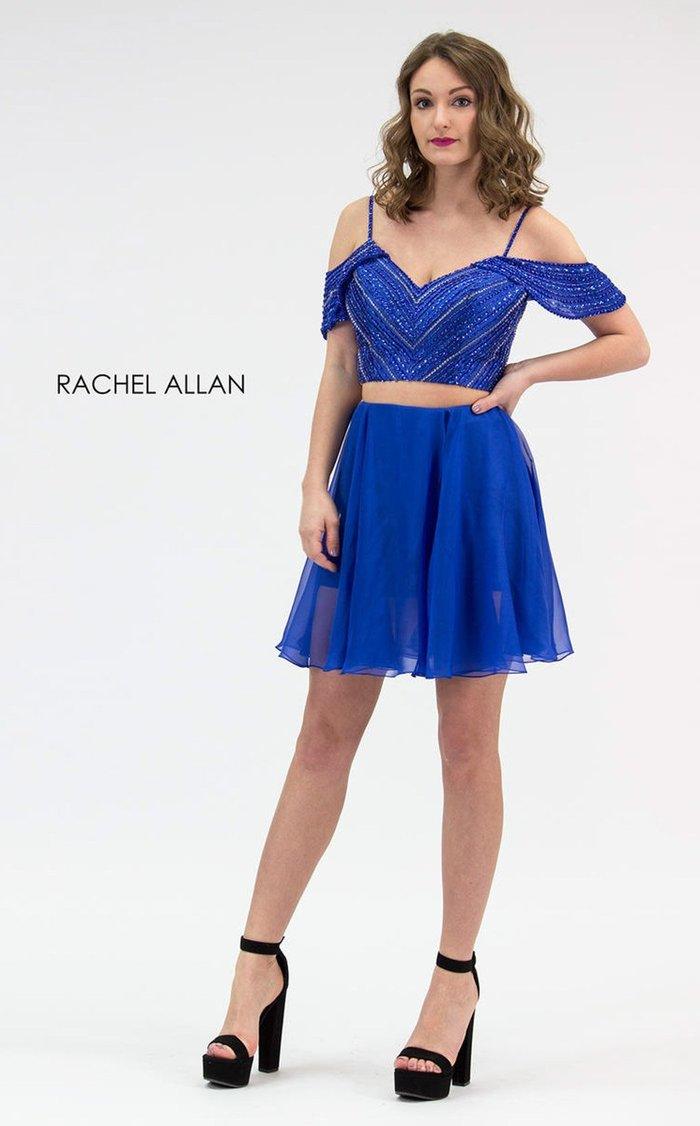 Rachel Allan Short Two Piece Homecoming Dress 4667